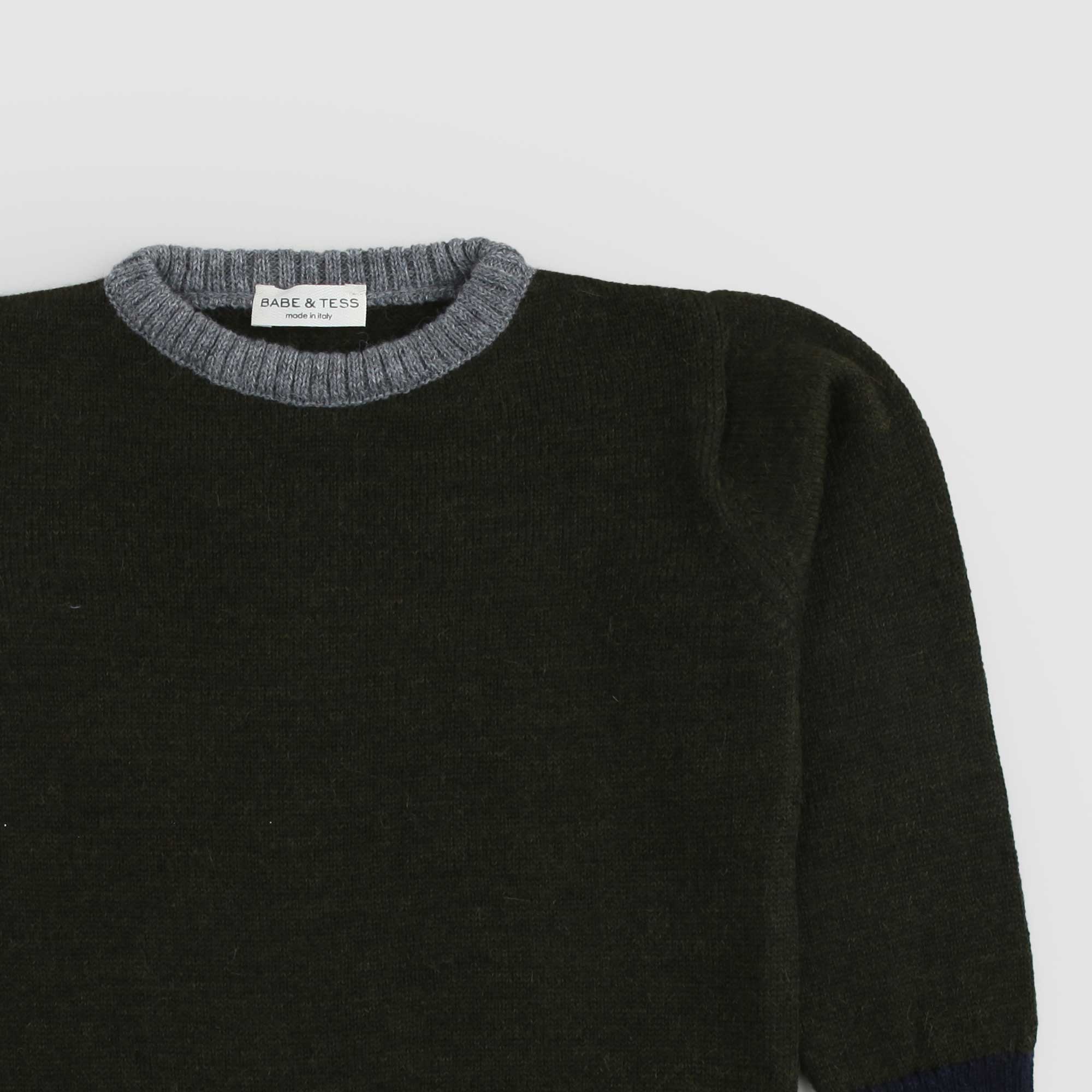 Maglioncino verde BABE & TESS - annameglio.com abbigliamento moda