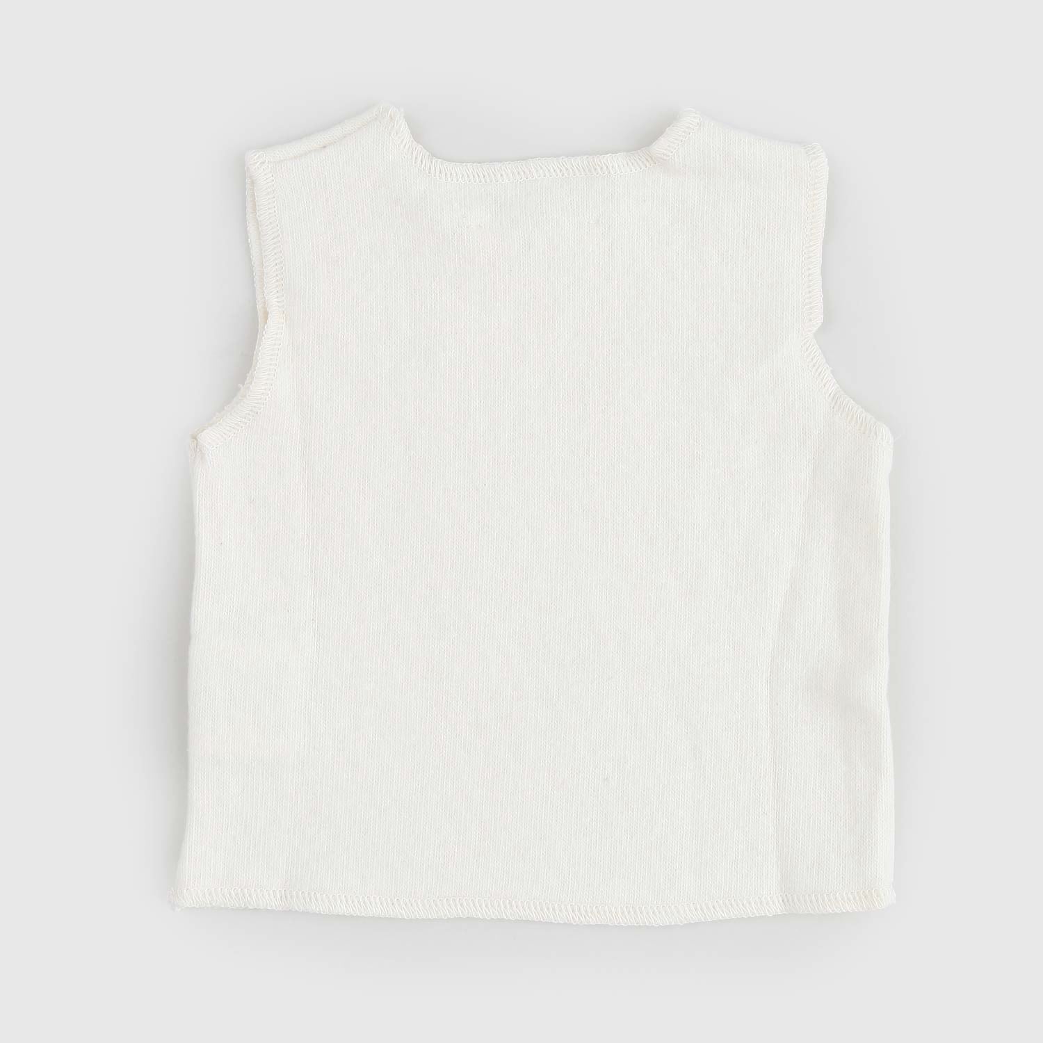 Gilet in ciniglia bianco - annameglio.com abbigliamento moda