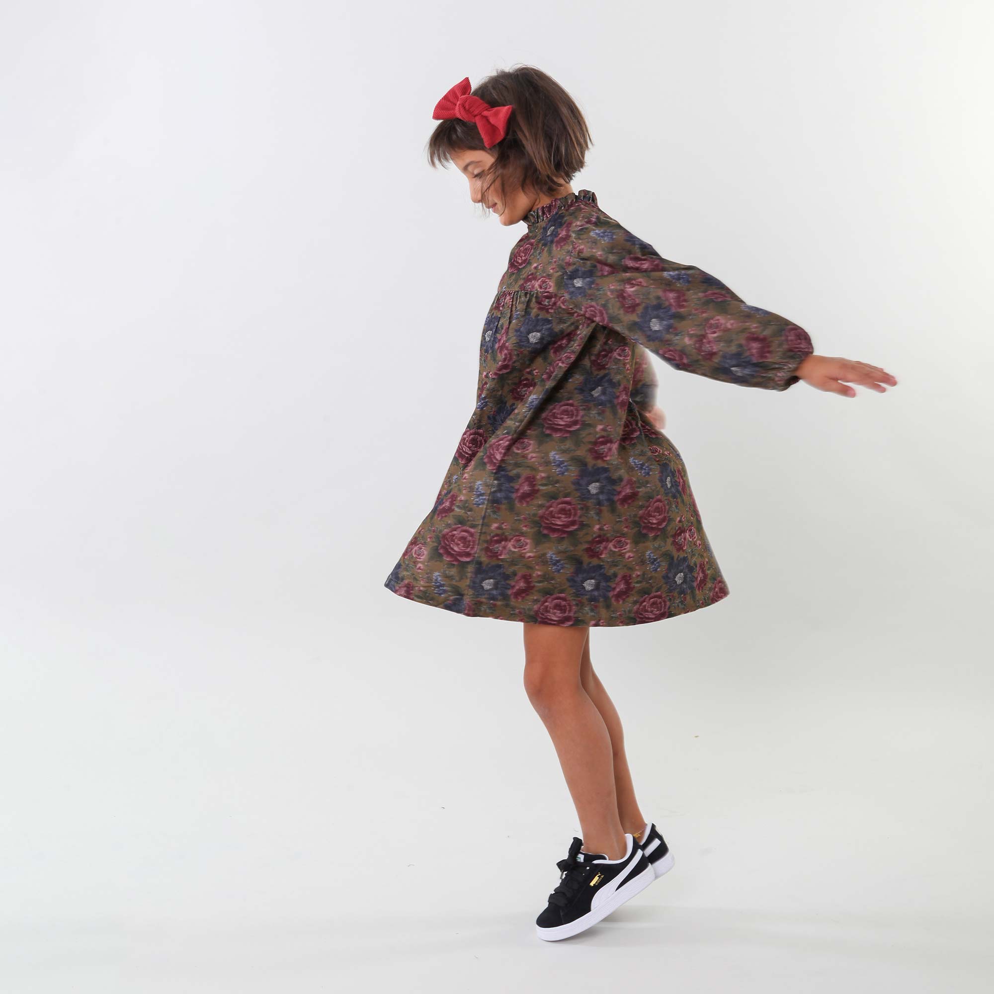 Abito bimba con stampa floreale Allover - annameglio.com abbigliamento moda