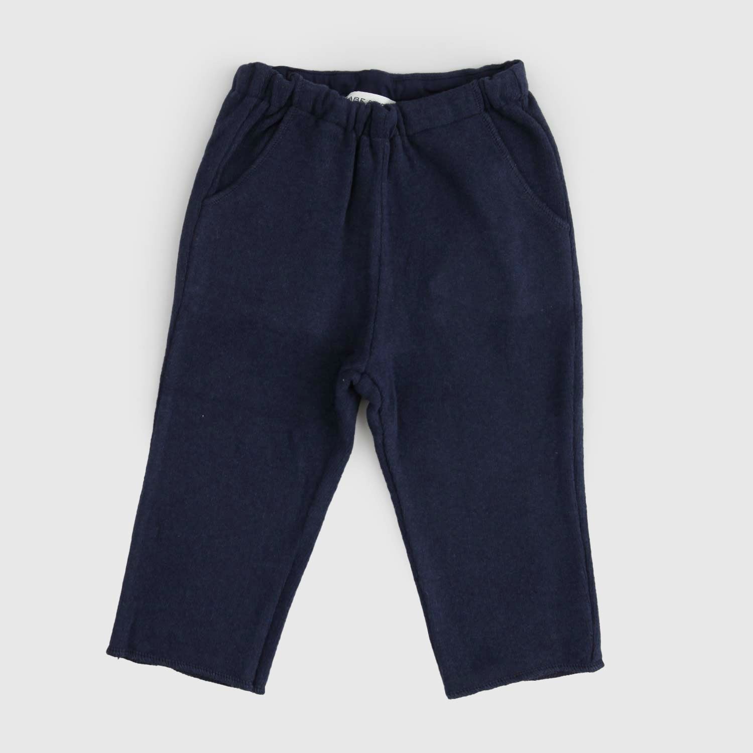 Pantalone blu con vita elasticizzata - annameglio.com abbigliamento moda