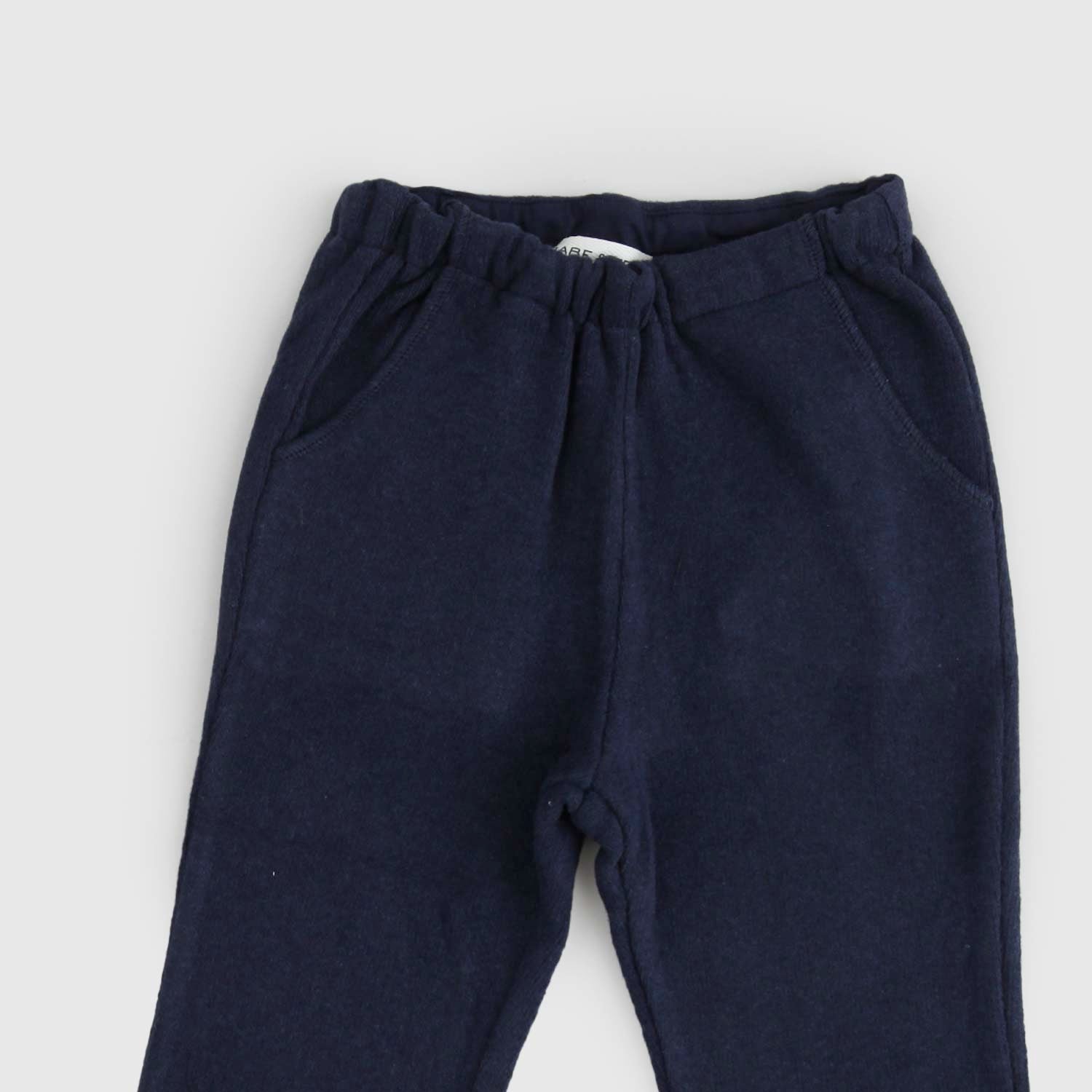 Pantalone blu con vita elasticizzata - annameglio.com abbigliamento moda