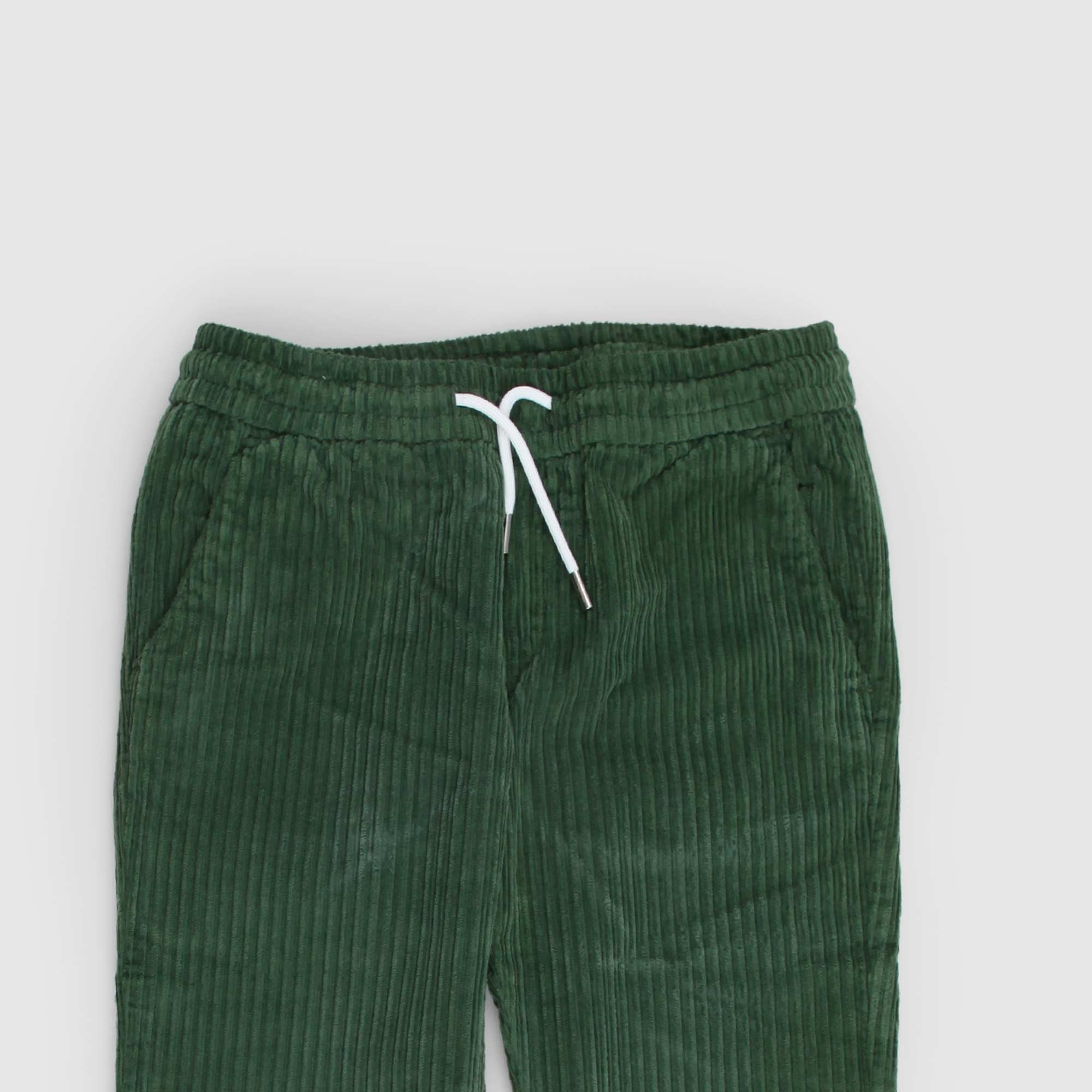 Pantalone Verde in Velluto NUPKEET - annameglio.com abbigliamento moda