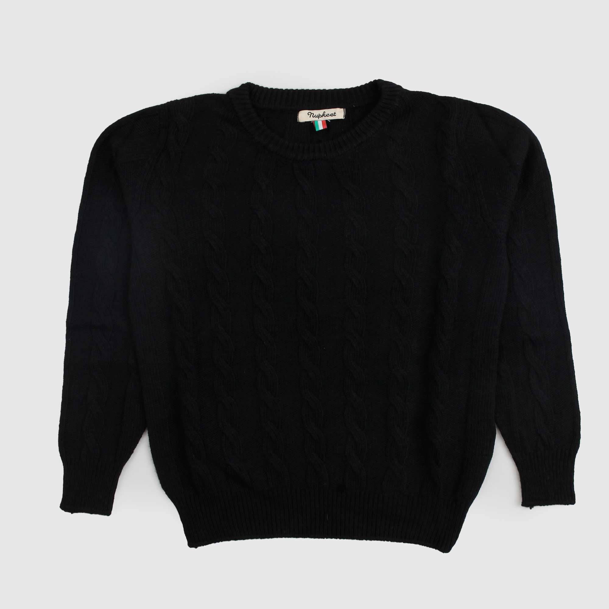 Maglioncino nero firmato NUPKEET - annameglio.com abbigliamento moda