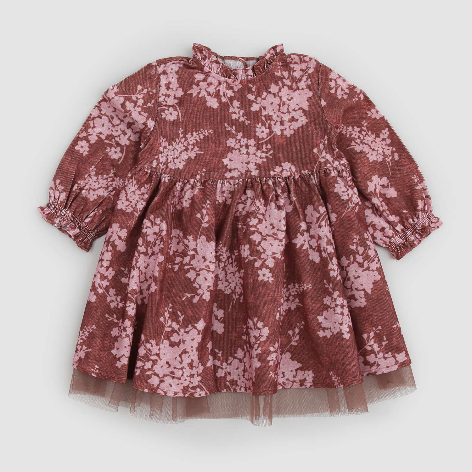 Abito bimba in cotone vintage rose - annameglio.com abbigliamento moda