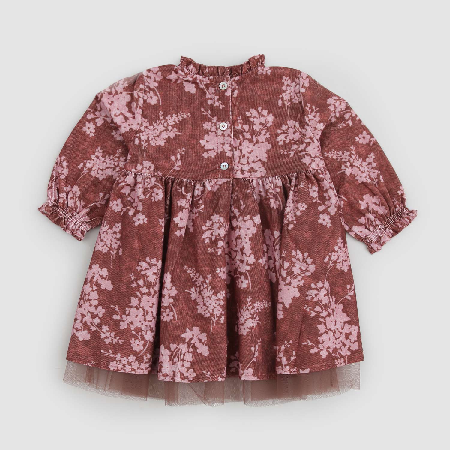 Abito bimba in cotone vintage rose - annameglio.com abbigliamento moda