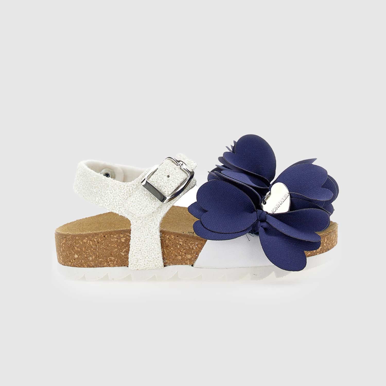 Sandalo per bambine in ecopelle con glitter - annameglio.com abbigliamento moda