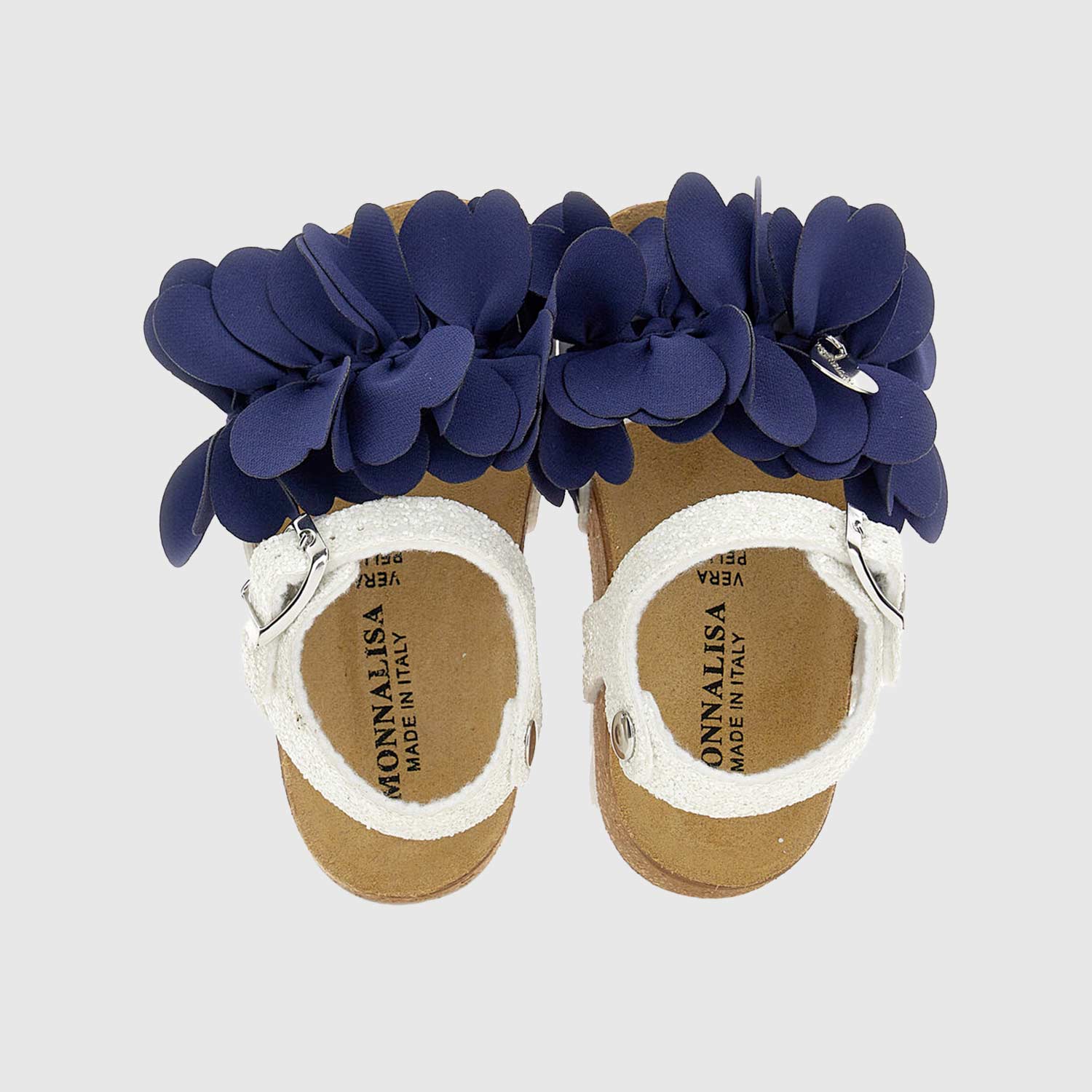 Sandalo per bambine in ecopelle con glitter - annameglio.com abbigliamento moda