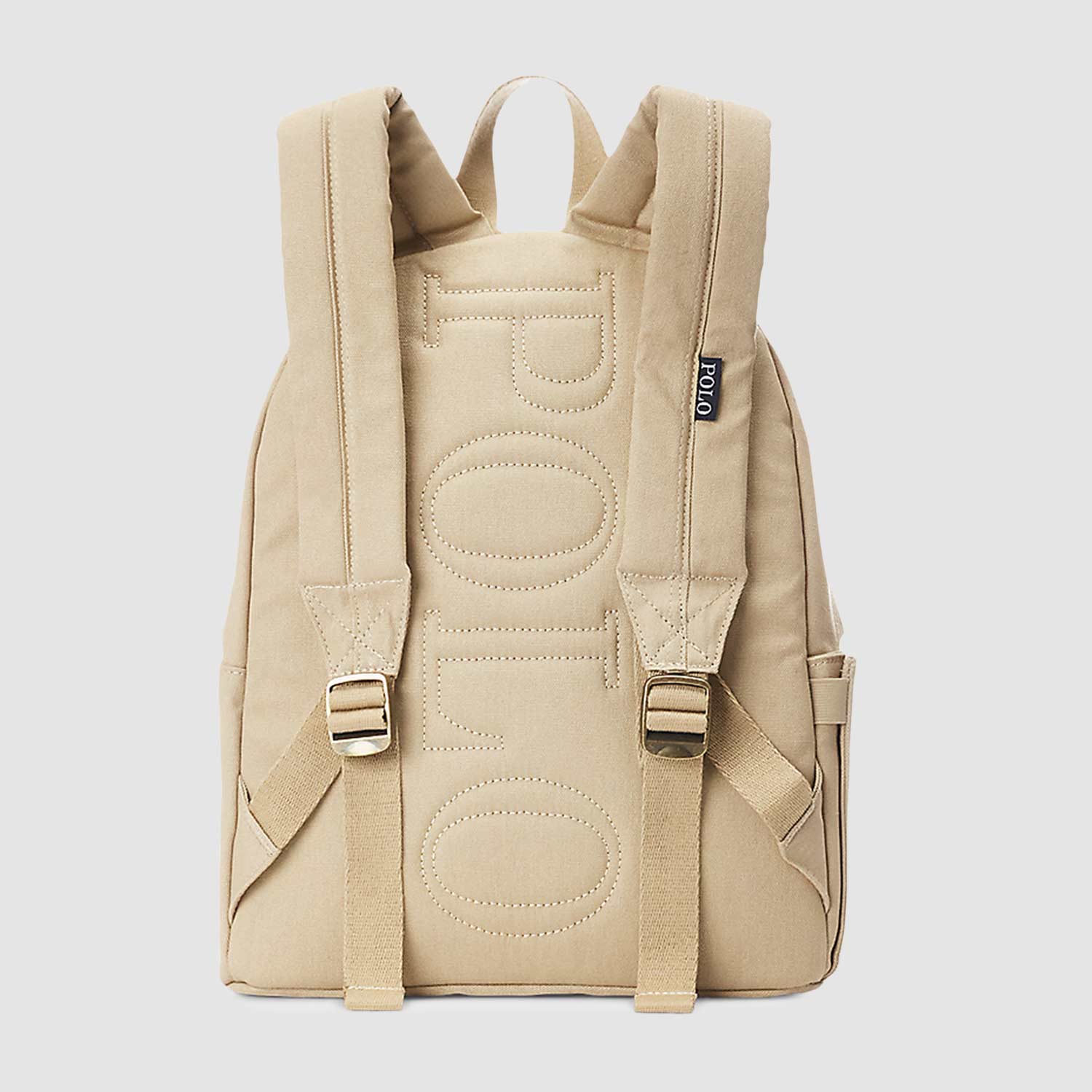 Zaino Beige Unisex Ralph Lauren in tela con Logo - annameglio.com abbigliamento moda