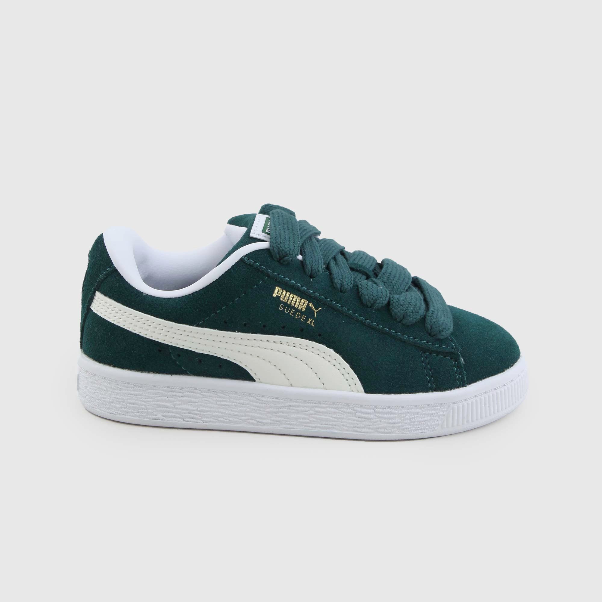 Sneaker Suede XL verde e bianco unisex - annameglio.com abbigliamento moda