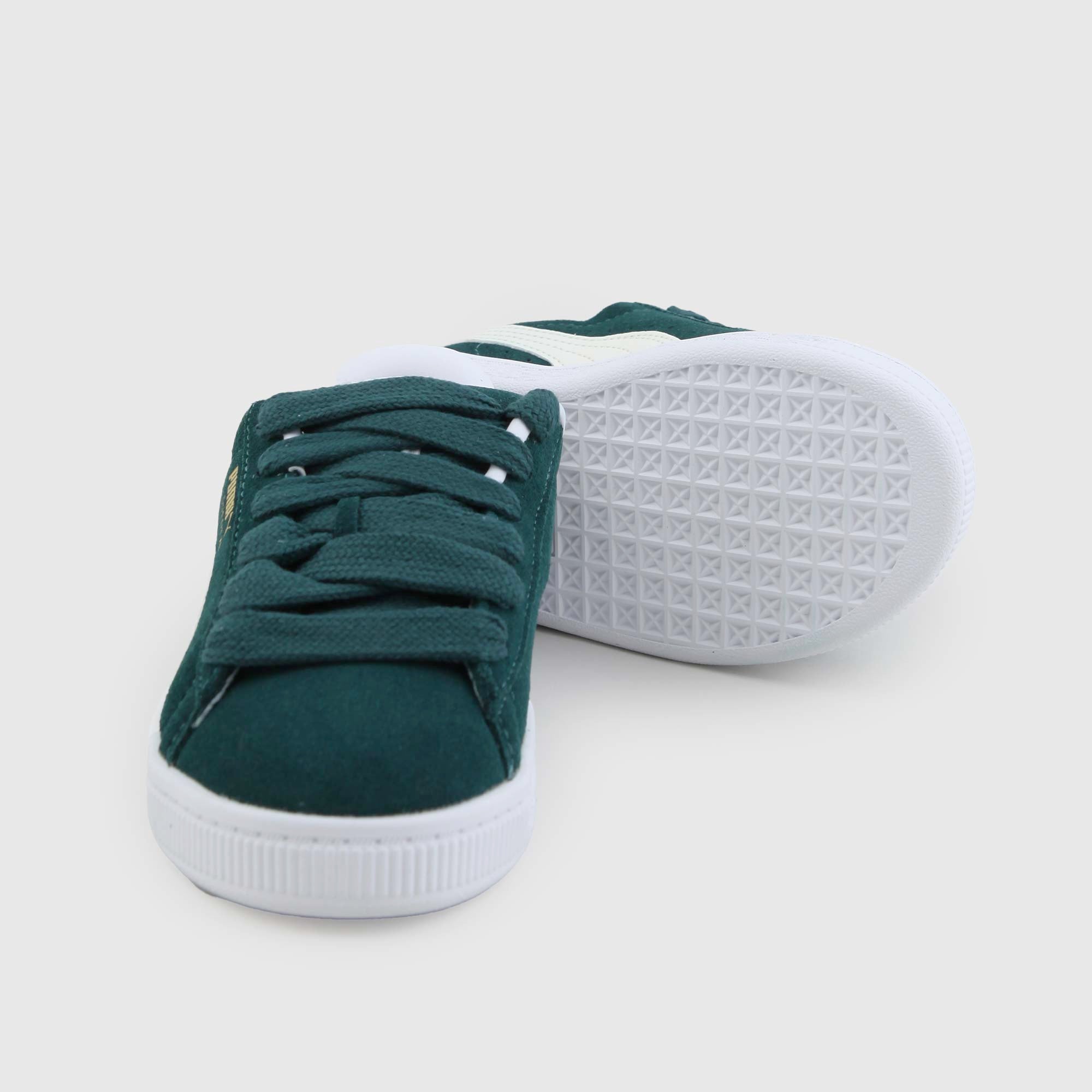 Sneaker Suede XL verde e bianco unisex - annameglio.com abbigliamento moda