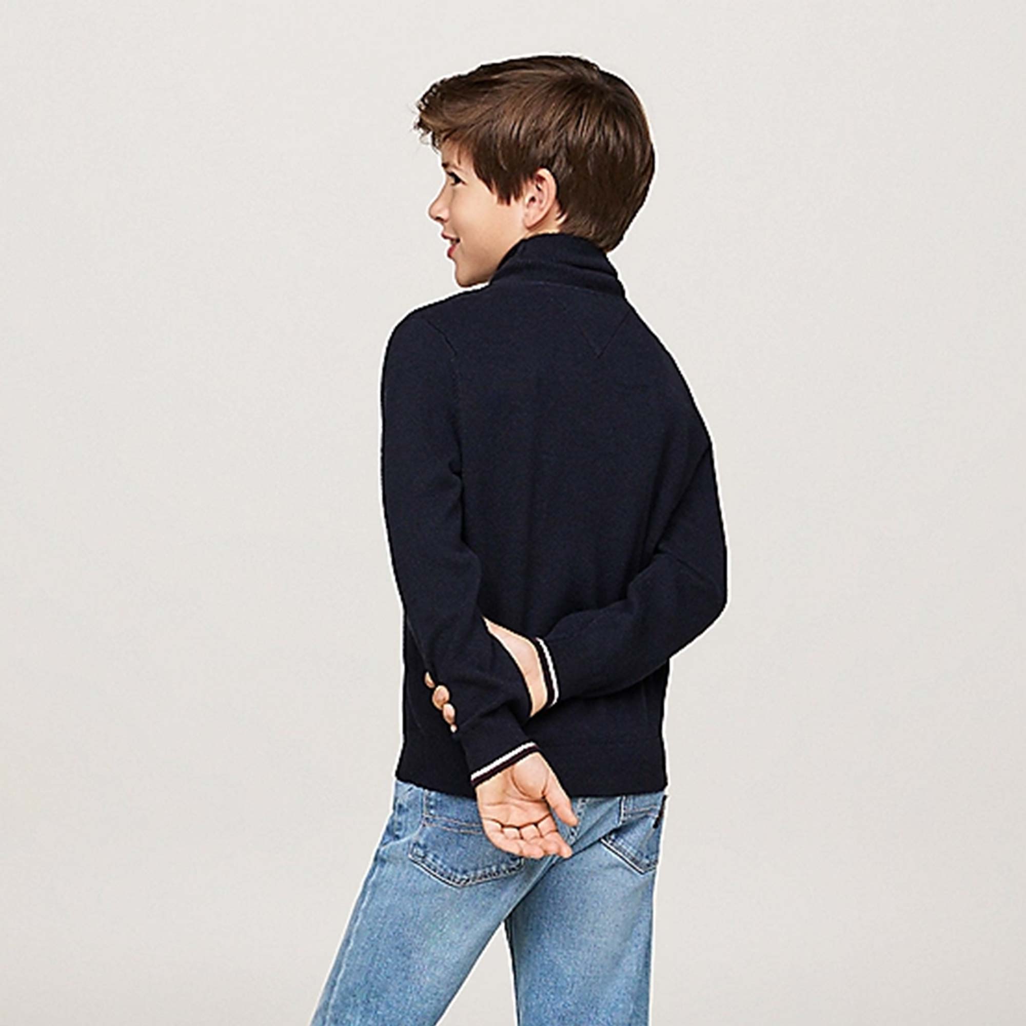 Dolcevita Blu Firmato TOMMY HILFIGER - annameglio.com abbigliamento moda