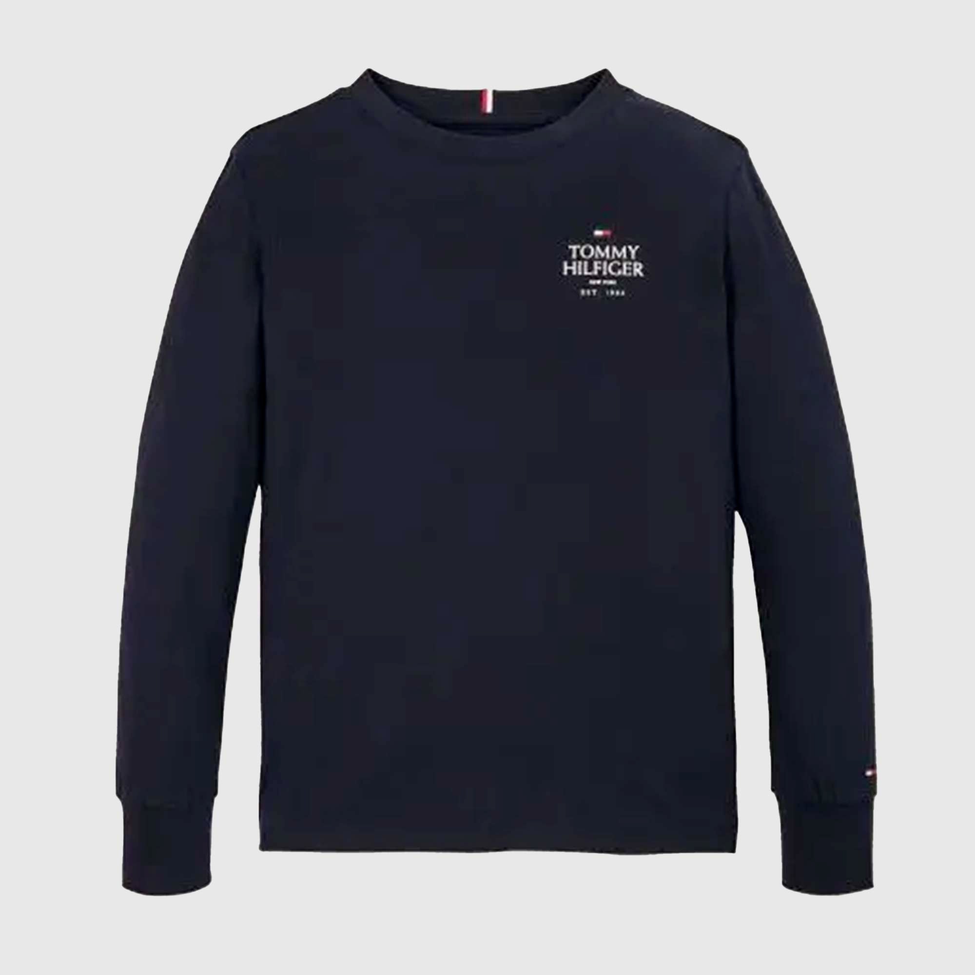 T-shirt blu Girocollo TOMMY HILFIGER - annameglio.com abbigliamento moda