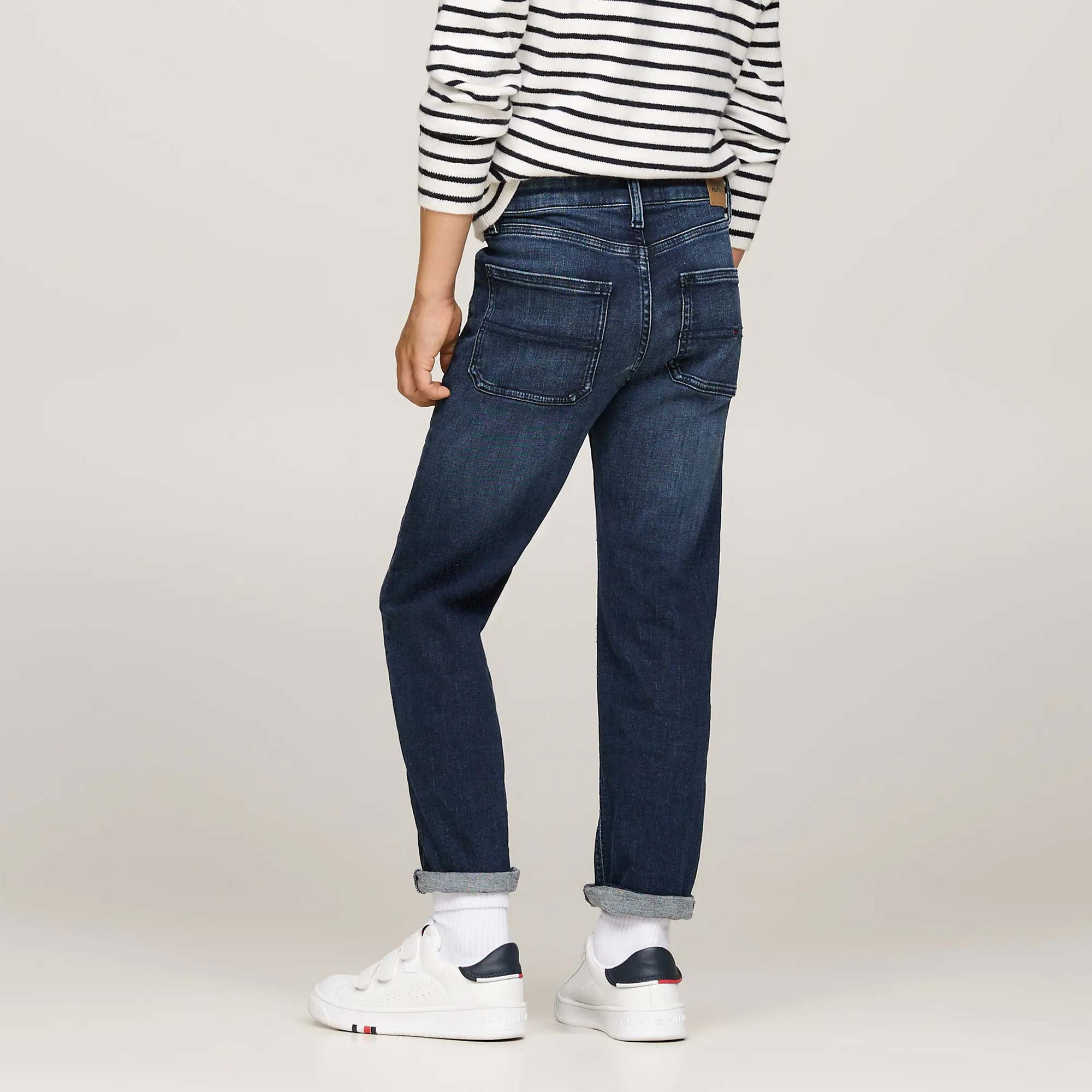 Jeans Blu Elasticizzato Modello Slim - annameglio.com abbigliamento moda