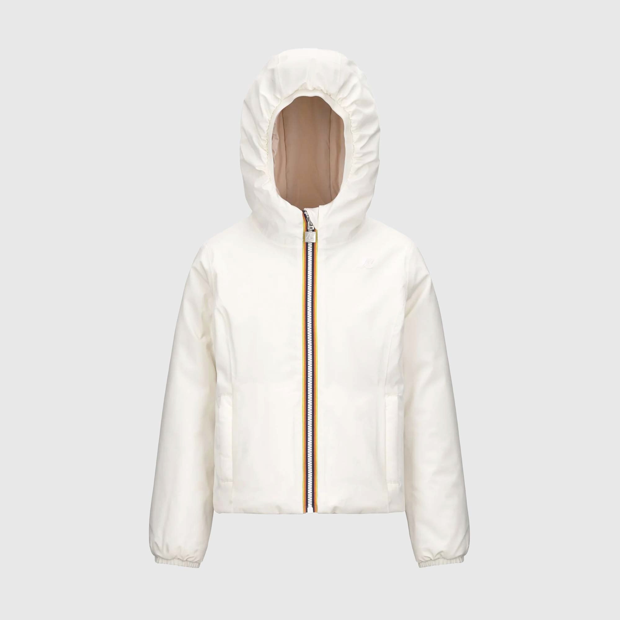 Giacca P. LILY ST WARM double bianca e rosa - annameglio.com abbigliamento moda