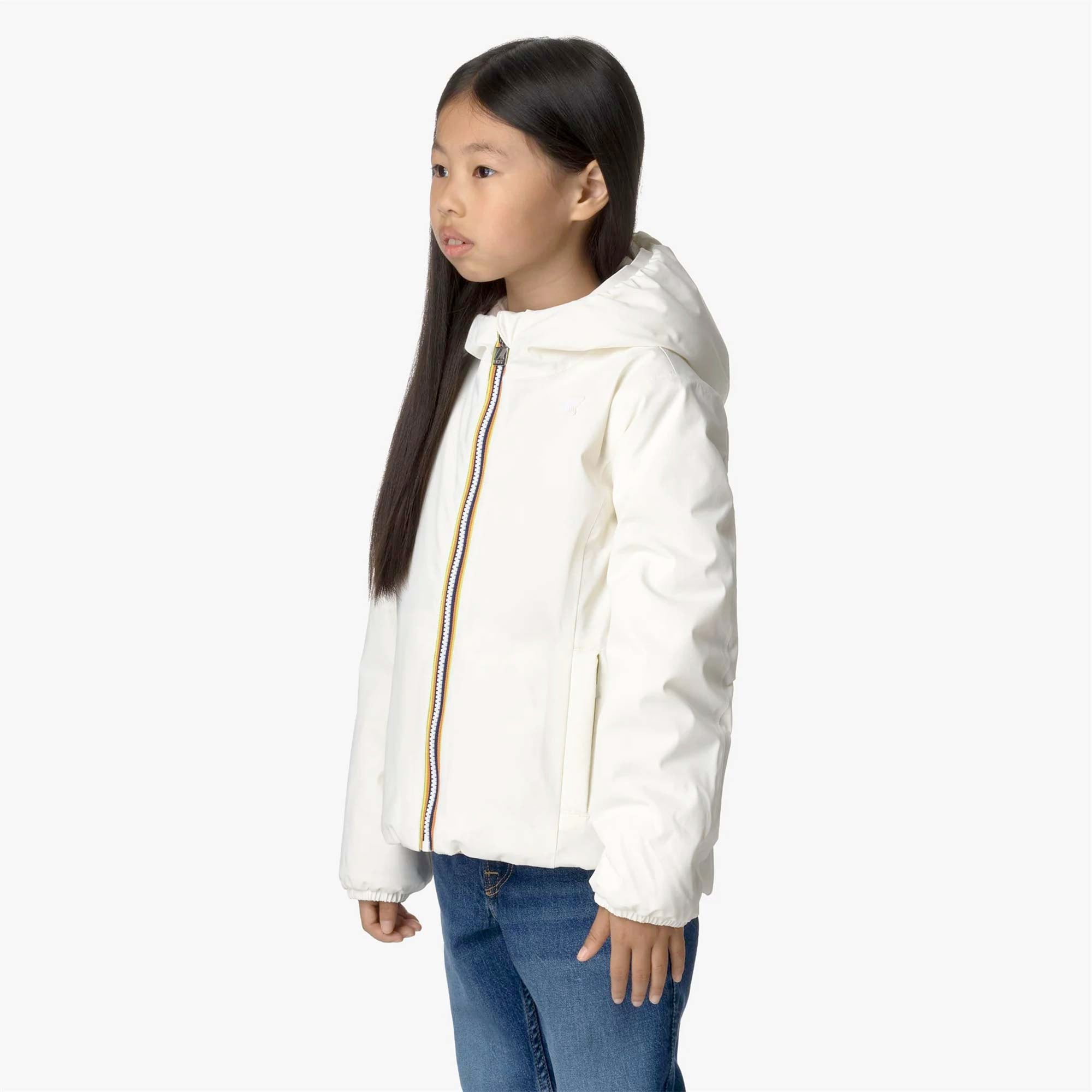 Giacca P. LILY ST WARM double bianca e rosa - annameglio.com abbigliamento moda