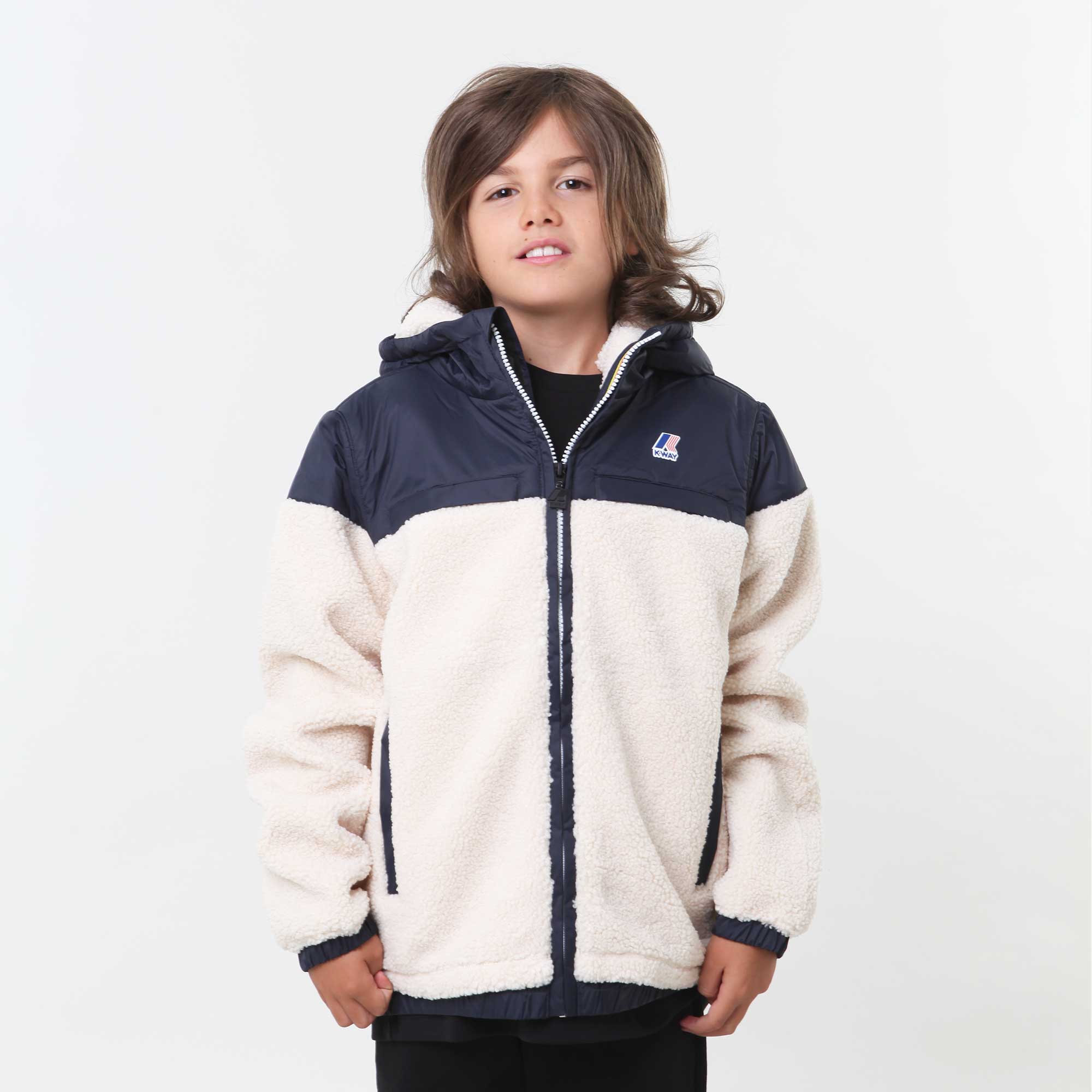 Giacca P. JILDAZ ORSETTO Blu Unisex - annameglio.com abbigliamento moda