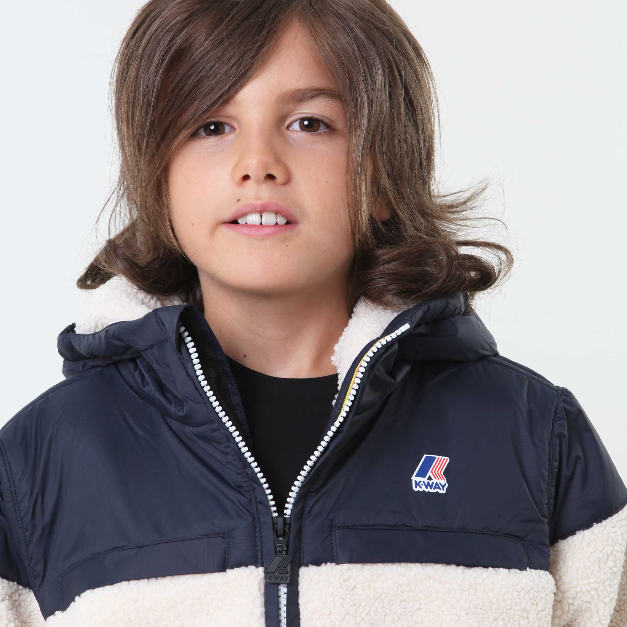 Giacca P. JILDAZ ORSETTO Blu Unisex - annameglio.com abbigliamento moda