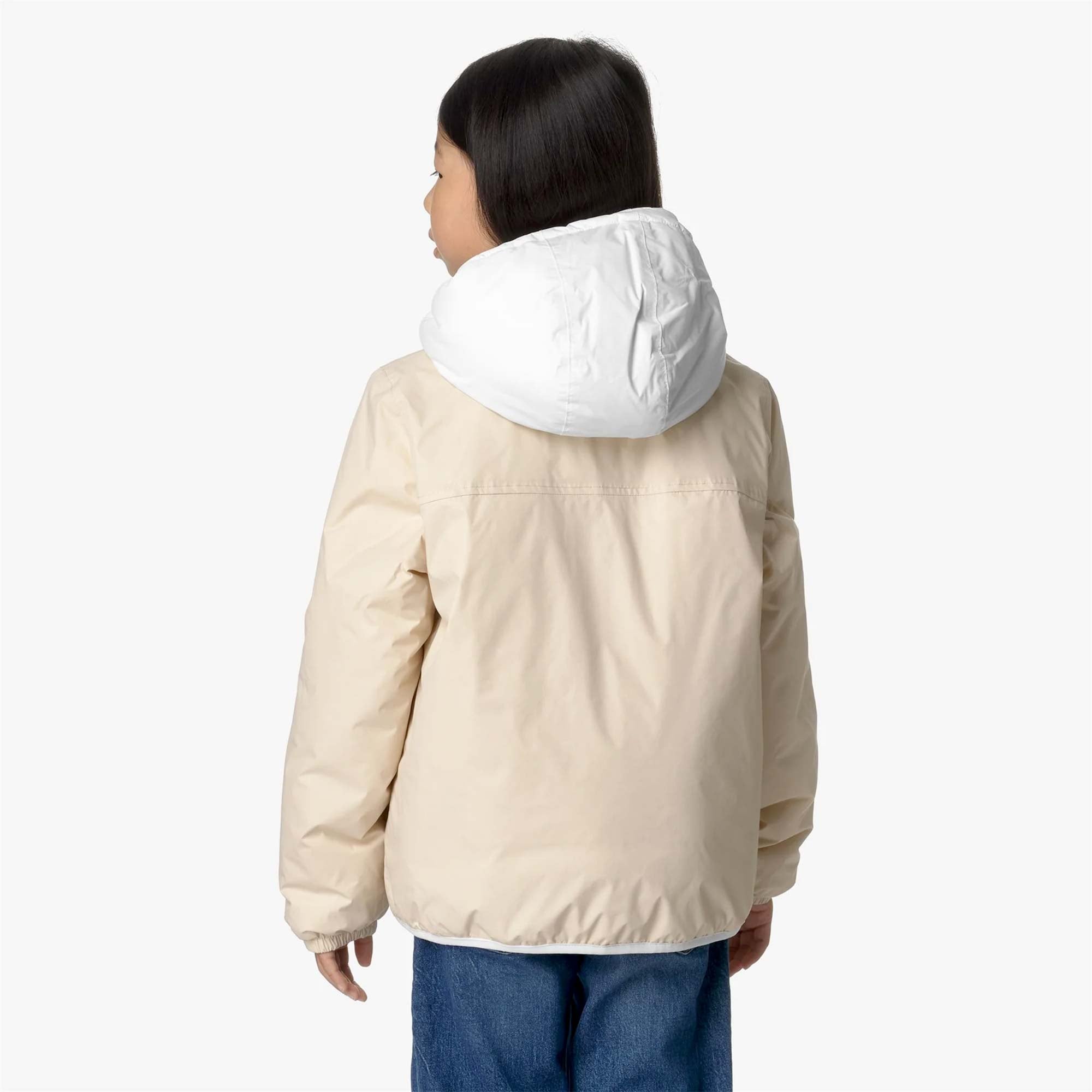 Giubbino crema e bianco firmato K-WAY - annameglio.com abbigliamento moda