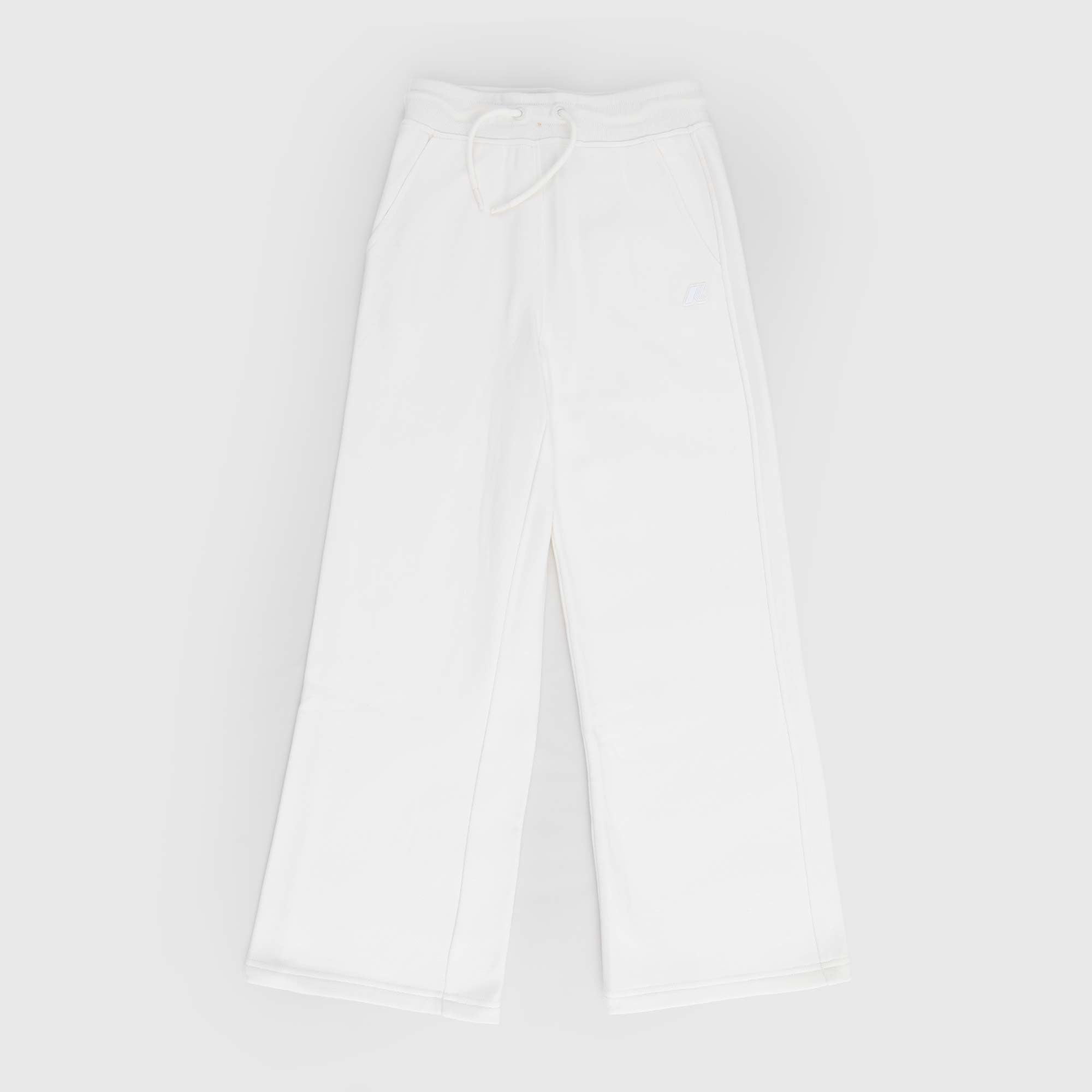 Pantalone Jogging Bianco Gardenia KWAY - annameglio.com abbigliamento moda