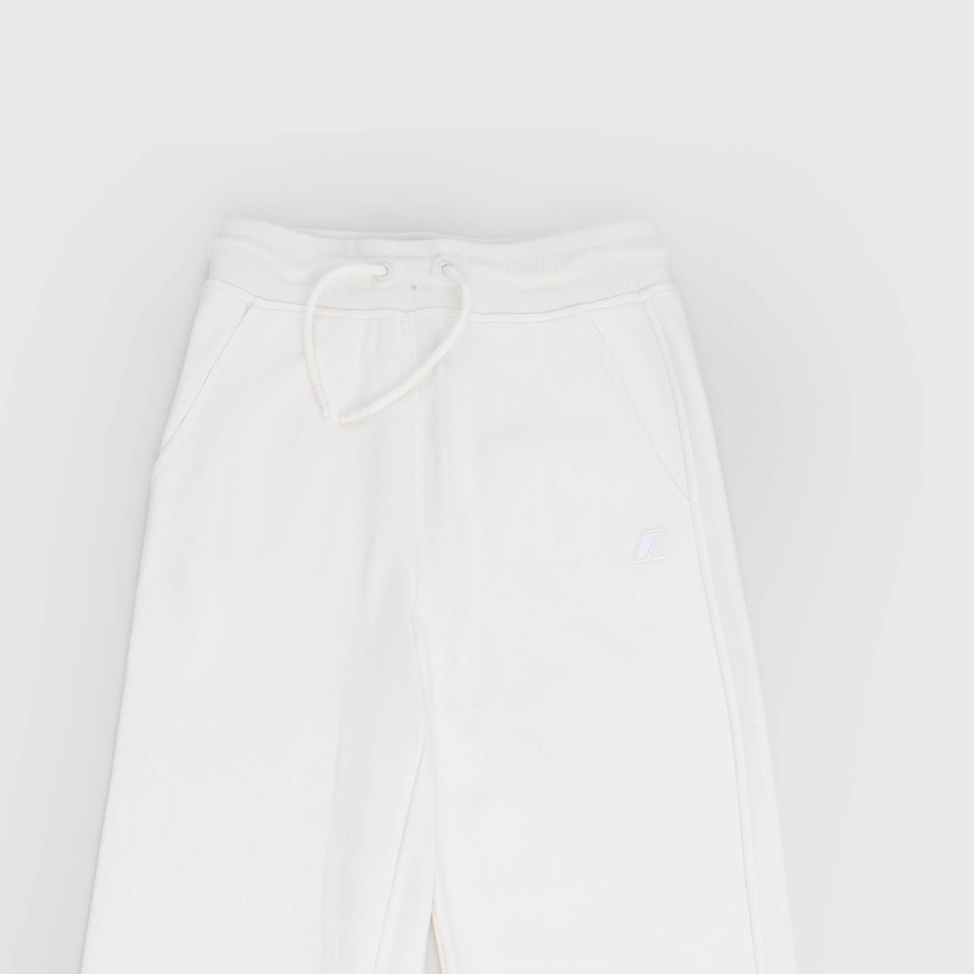 Pantalone Jogging Bianco Gardenia KWAY - annameglio.com abbigliamento moda