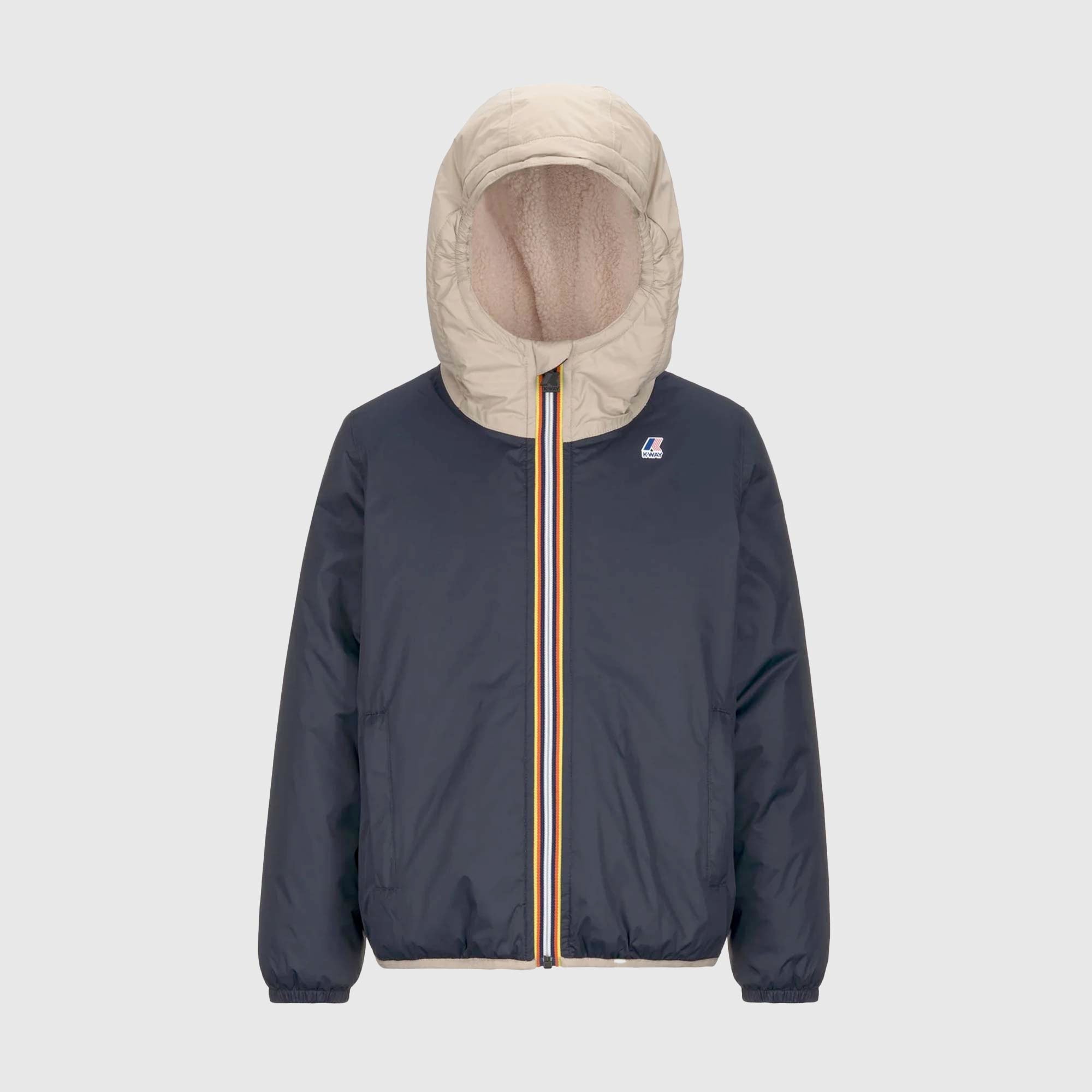 Giacca P. LE VRAI 3.0 CLAUDE orsetto Blu e Beige - annameglio.com abbigliamento moda