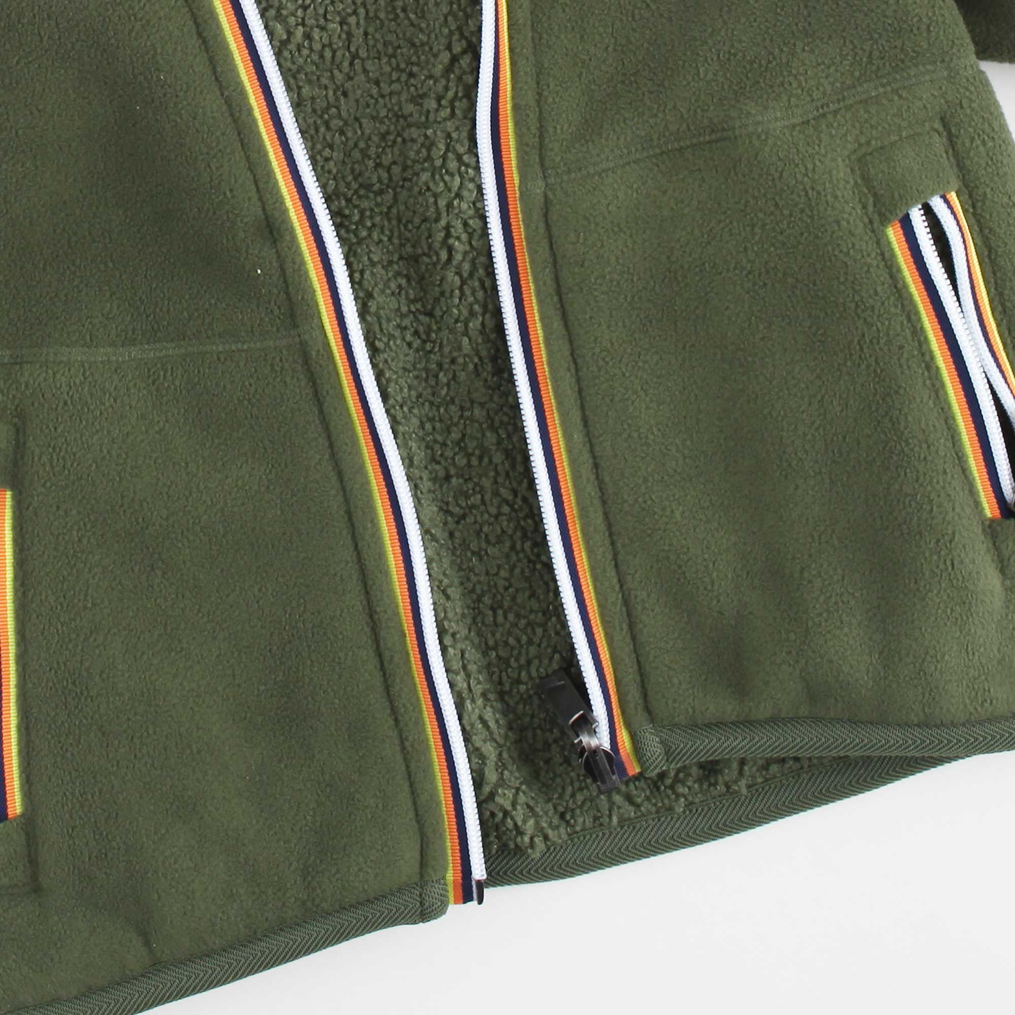 Felpa Verde Con Cappuccio Firmata K-WAY - annameglio.com abbigliamento moda