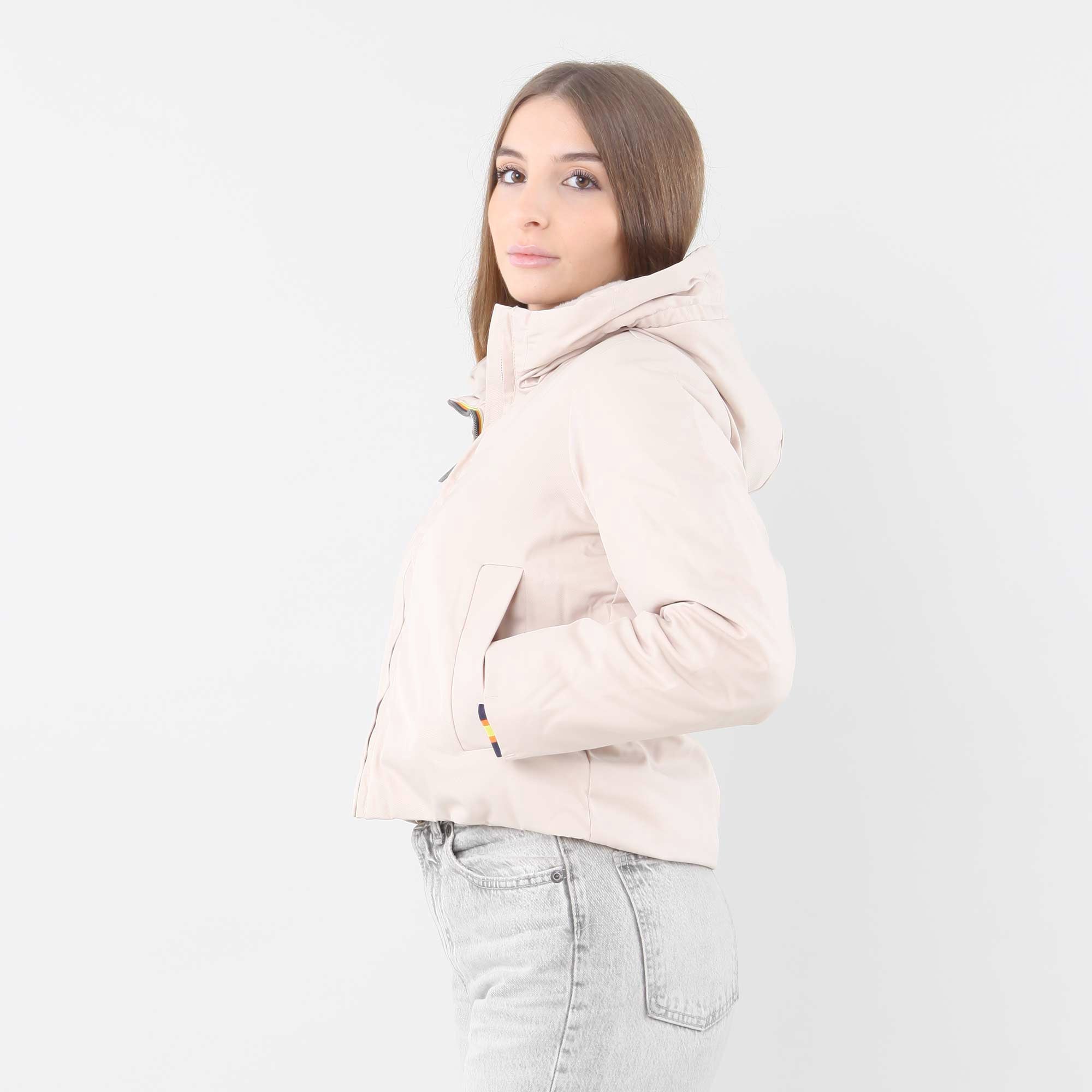 Olga Twill Fur Firmata K-WAY - annameglio.com abbigliamento moda
