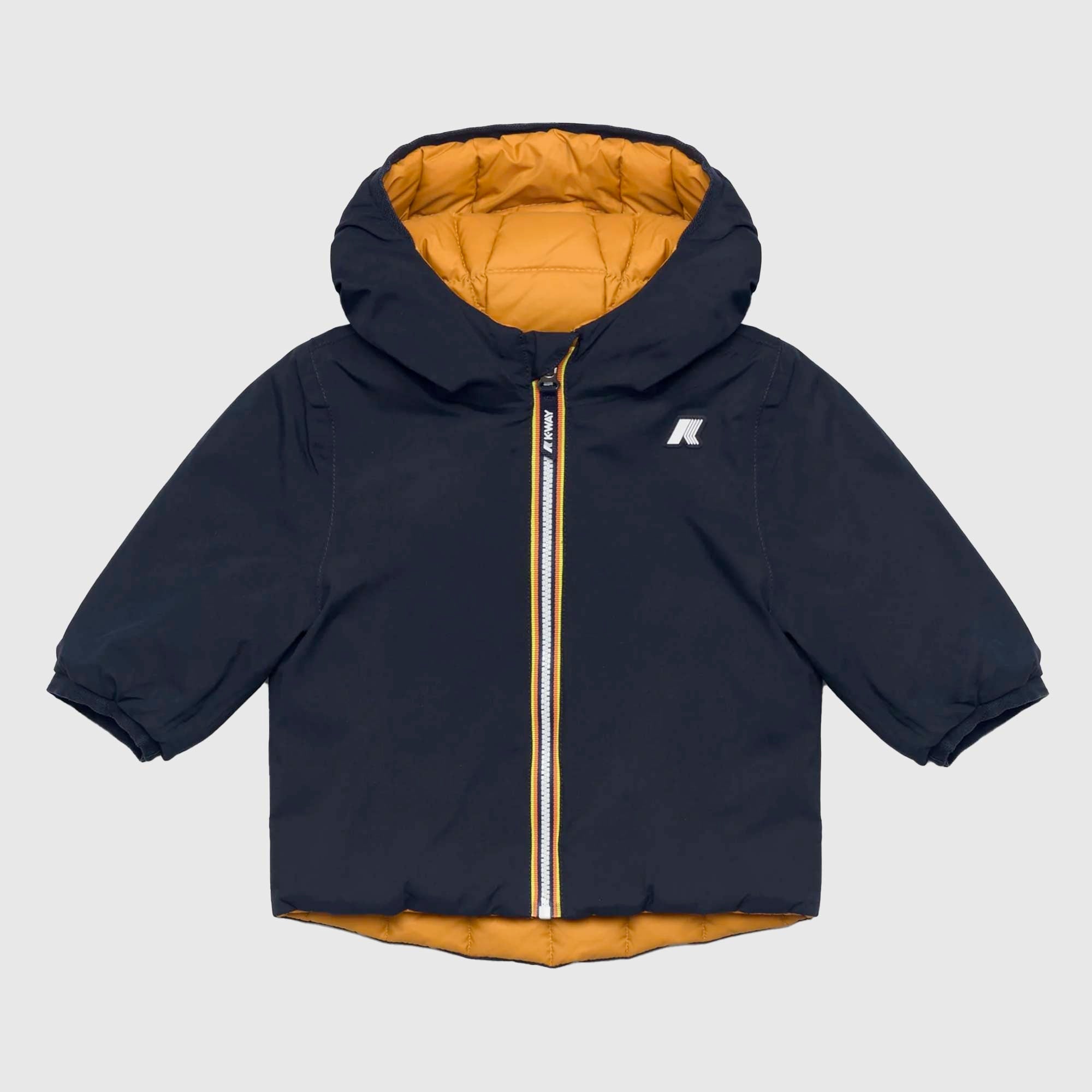 Giacca E. JACK ST THERMO Double blu e arancio Baby - annameglio.com abbigliamento moda