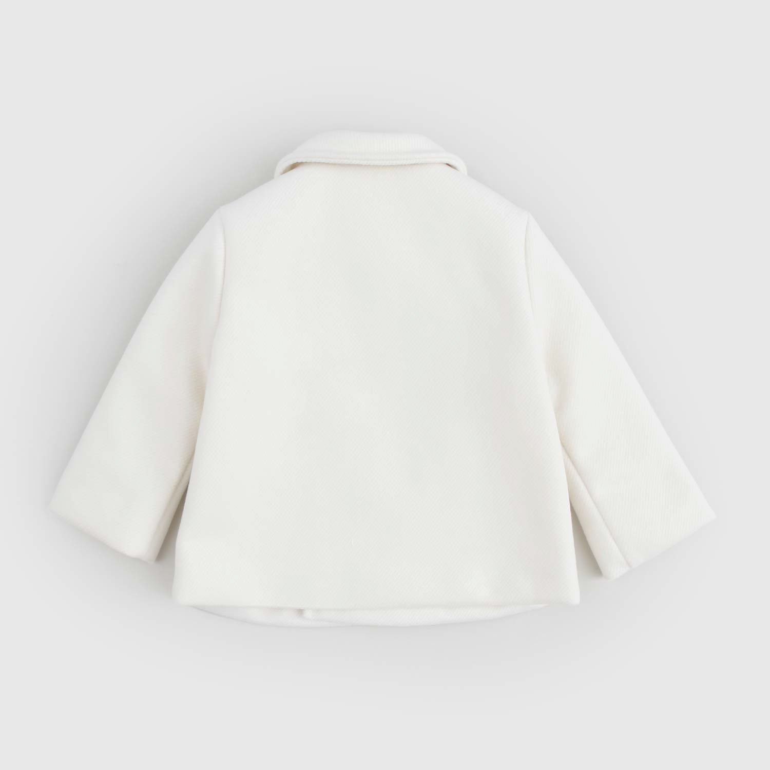 Cappotto Doppiopetto Bianco La Stupenderia - annameglio.com abbigliamento moda