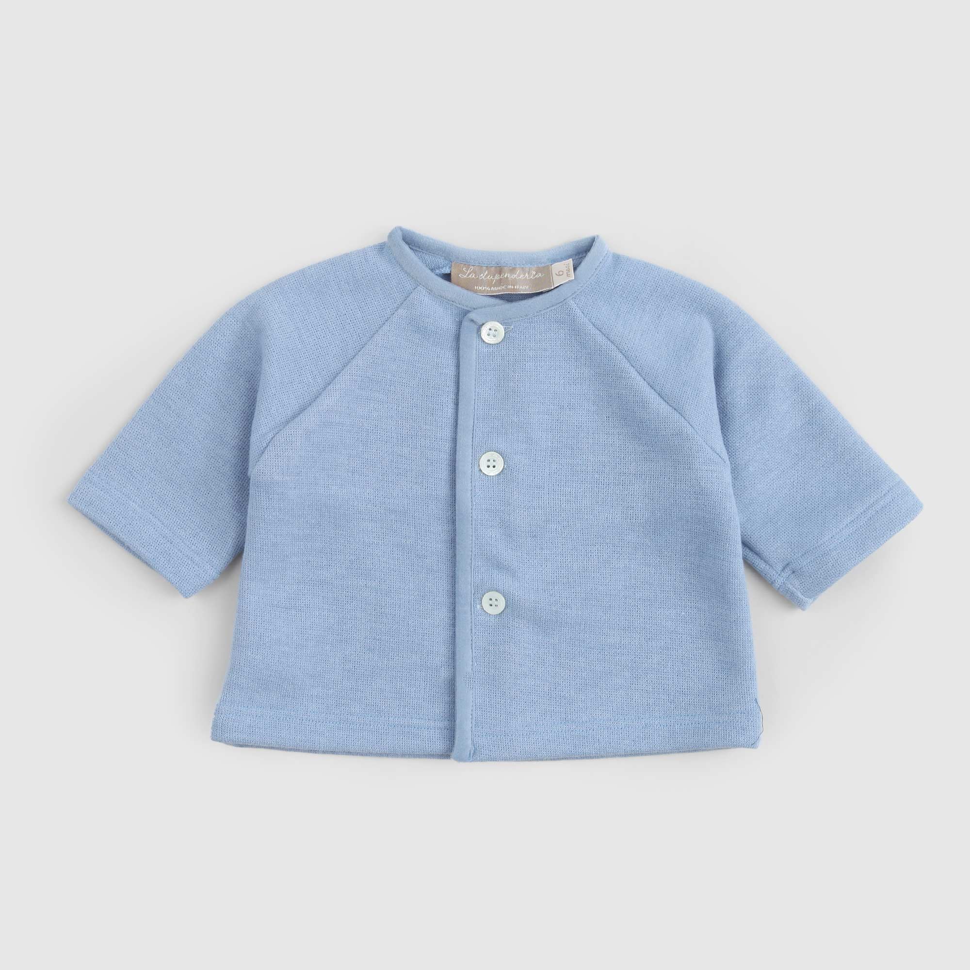 Golfino Celeste firmato LA STUPENDERIA - annameglio.com abbigliamento moda