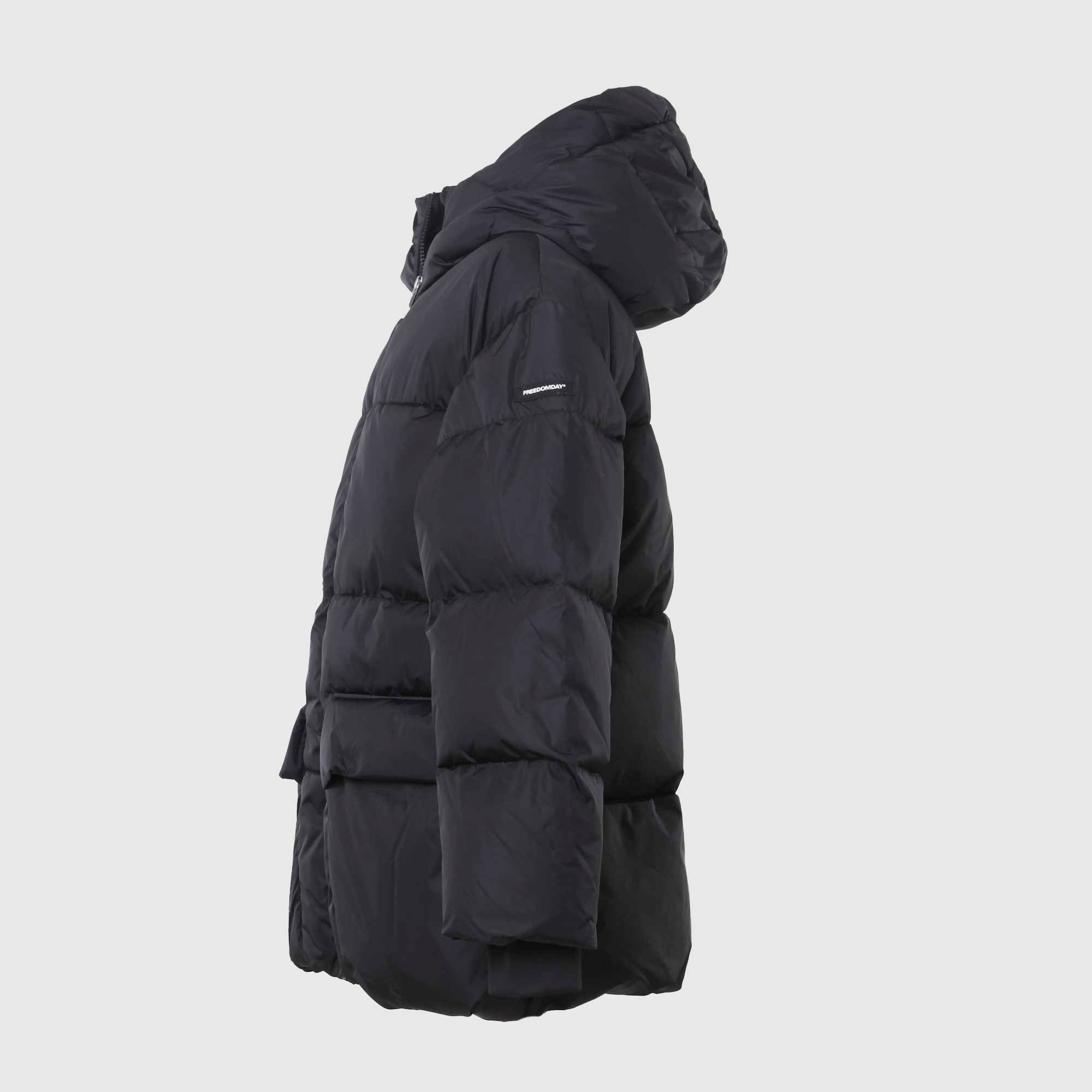 Piumino Nero Firmato Teen FREEDOMDAY - annameglio.com abbigliamento moda