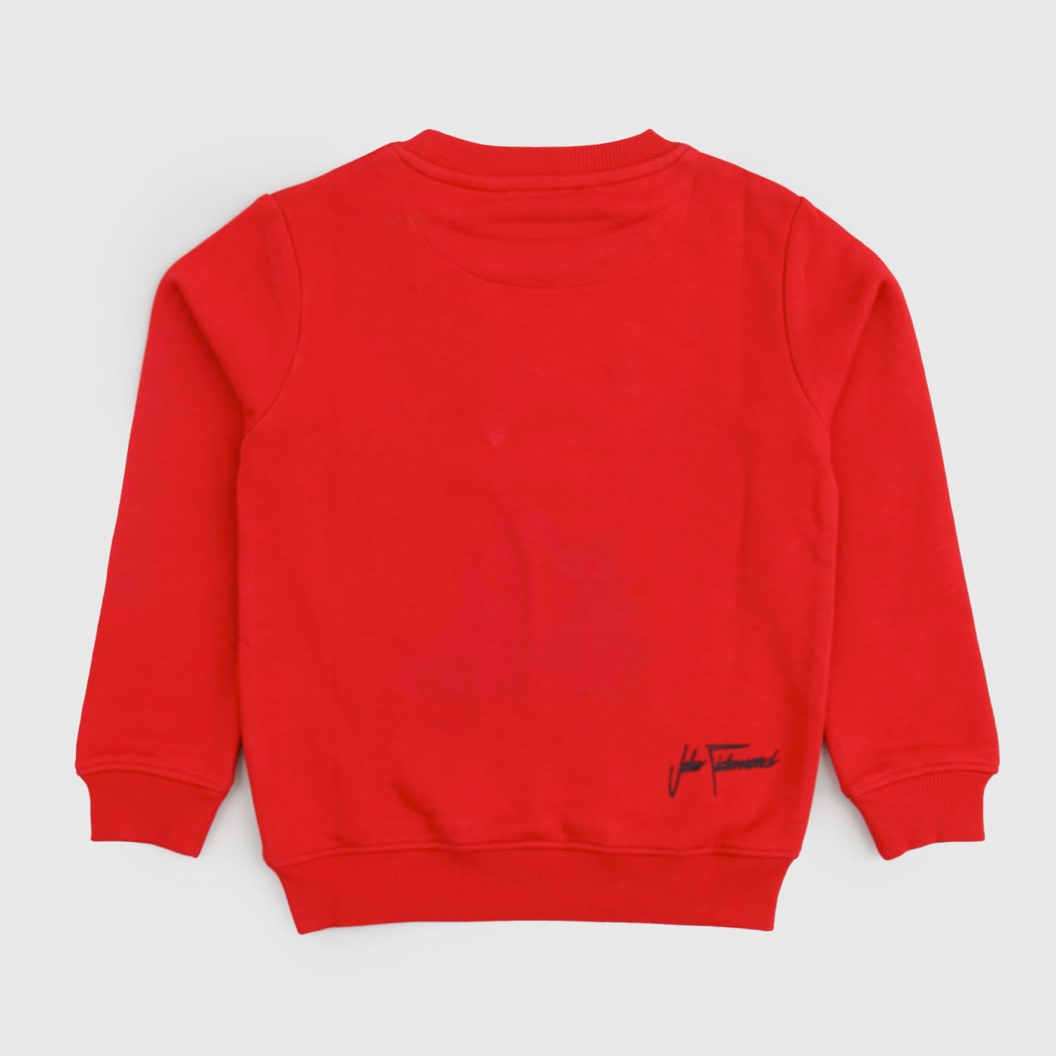 Felpa rossa con stampa logo nera - annameglio.com abbigliamento moda