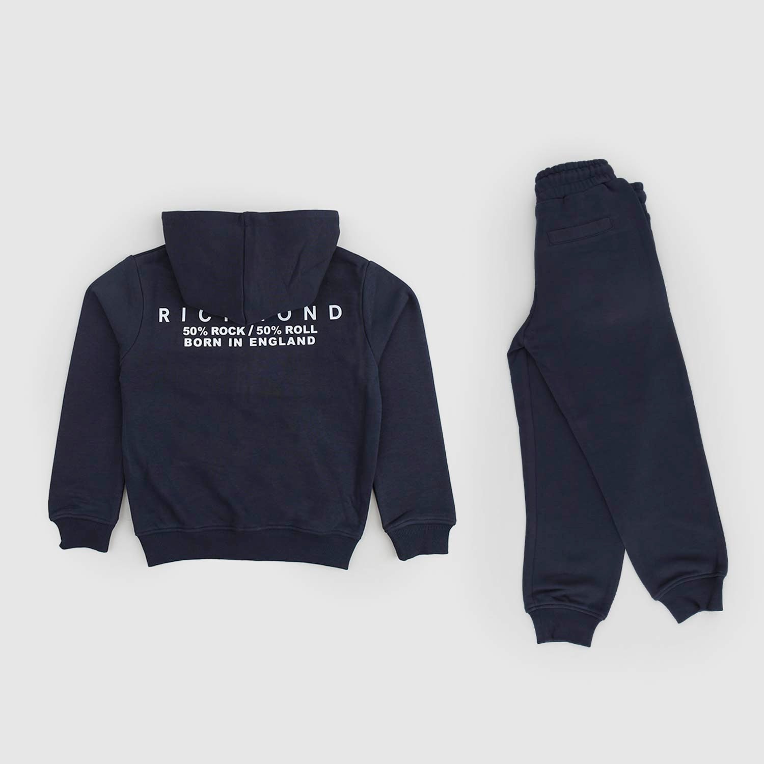 Completo tuta blue con logo bianco - annameglio.com abbigliamento moda