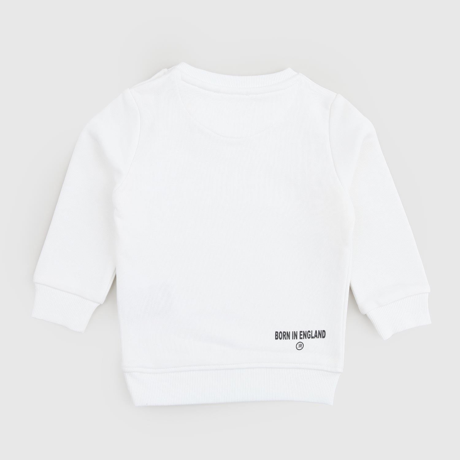 Felpa bianca con stampa logo nera - annameglio.com abbigliamento moda