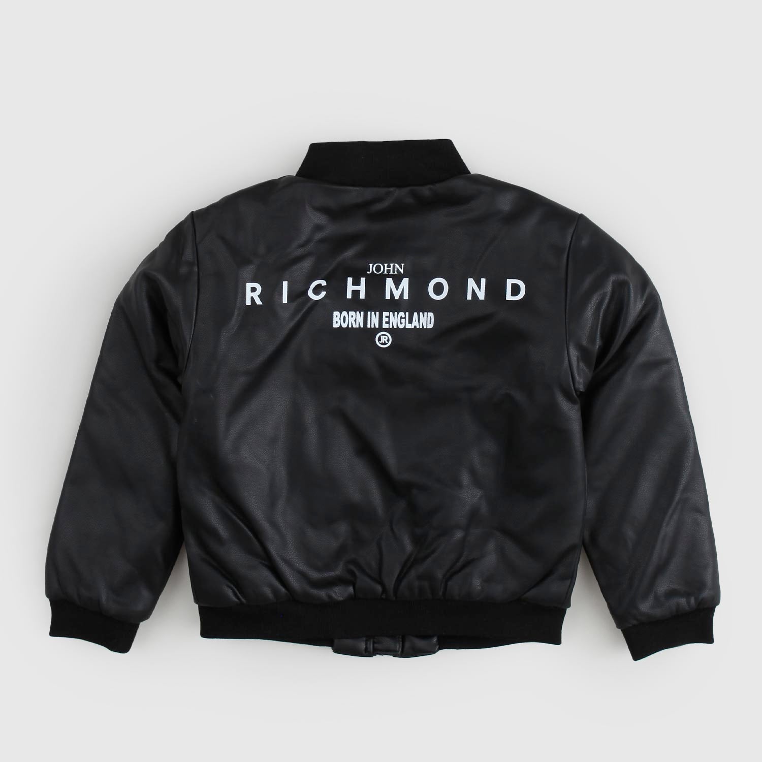 Giacca bomber in ecopelle nera Baby - annameglio.com abbigliamento moda