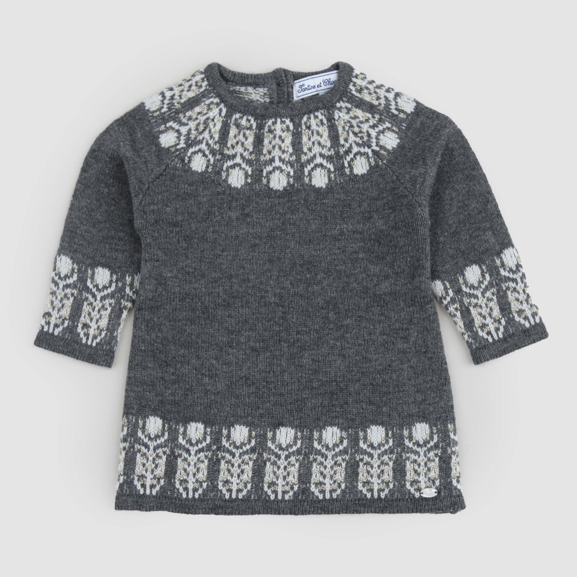 Abito Grigio Firmato Tartine Et Chocolat - annameglio.com abbigliamento moda