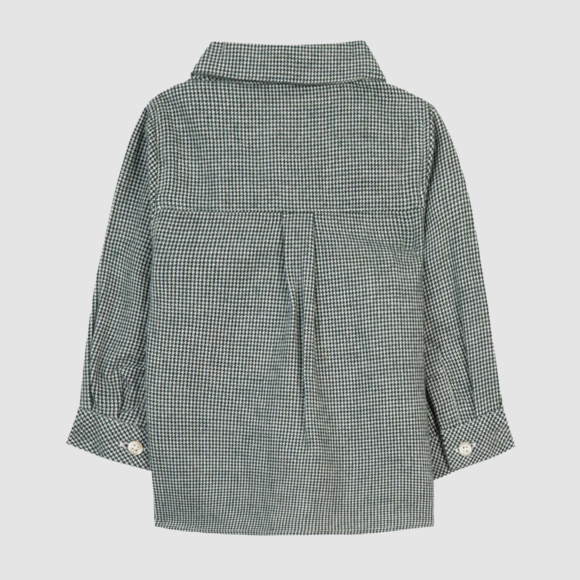 Camicia verde panna Tartine Et Chocolat - annameglio.com abbigliamento moda