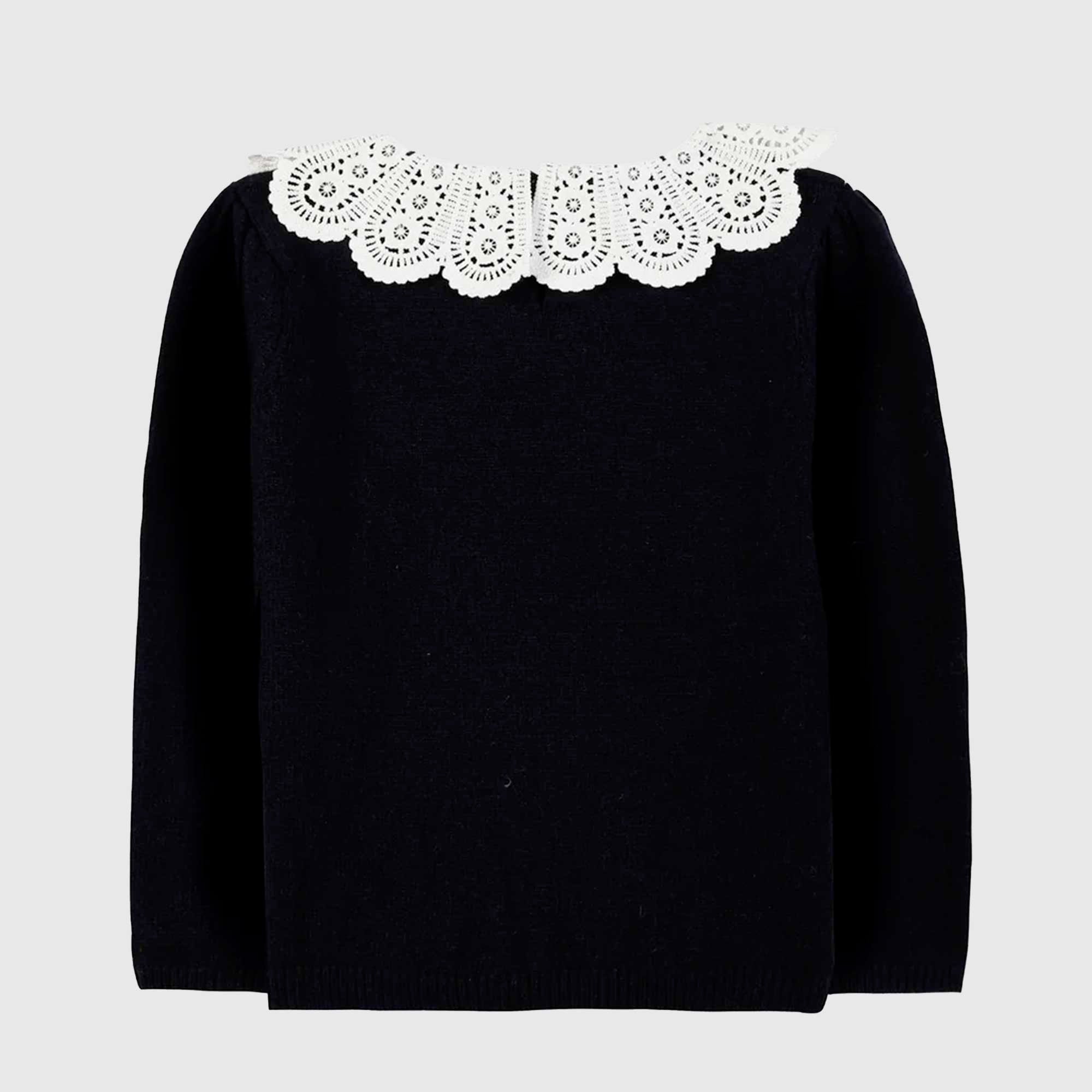 Maglia Blu Firmata TARTINE ET CHOCOLAT - annameglio.com abbigliamento moda