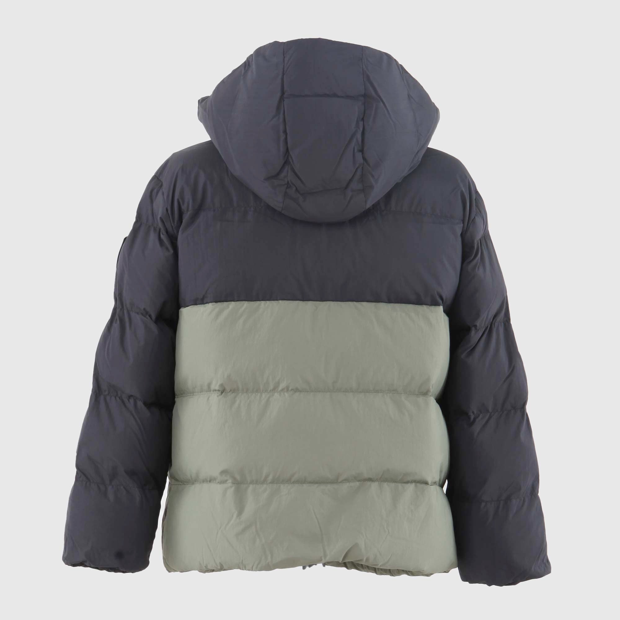 Piumino Colorblock Verde Firmato Ea7 - annameglio.com abbigliamento moda