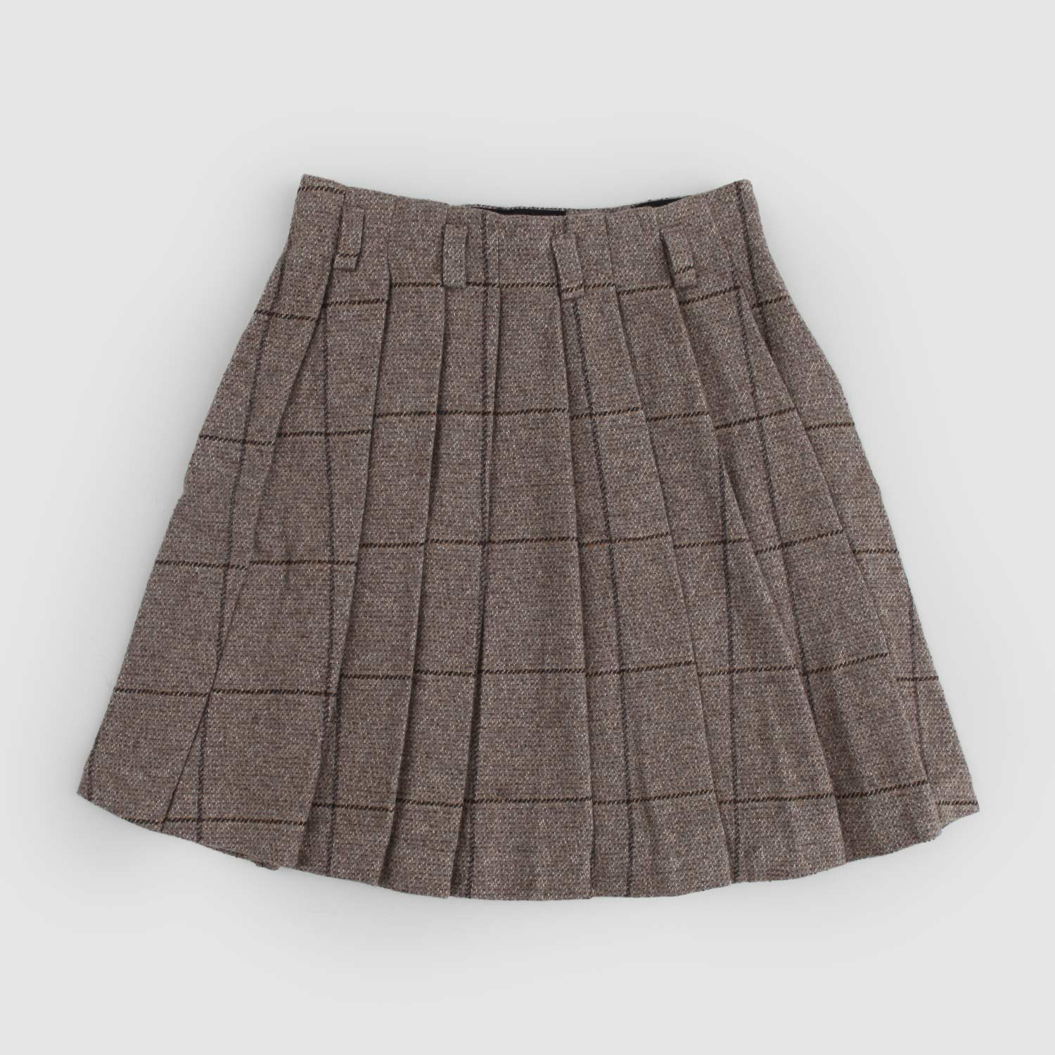 Gonna a portafoglio beige UNLABEL - annameglio.com abbigliamento moda