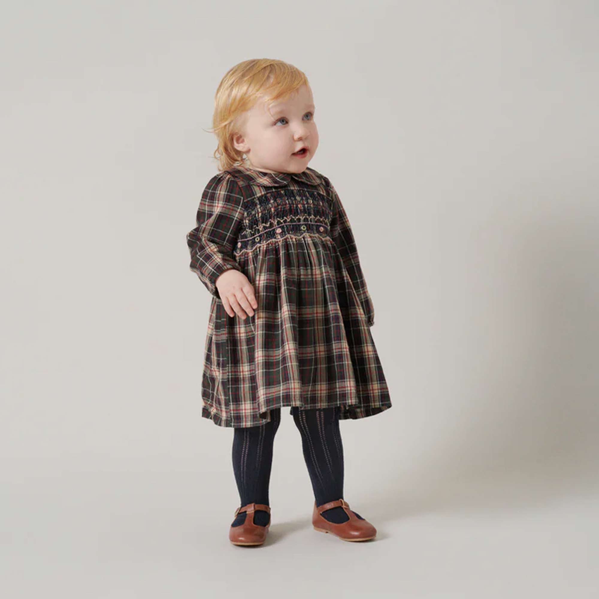 Abito Scozzese New Born Firmato Mar Mar - annameglio.com abbigliamento moda