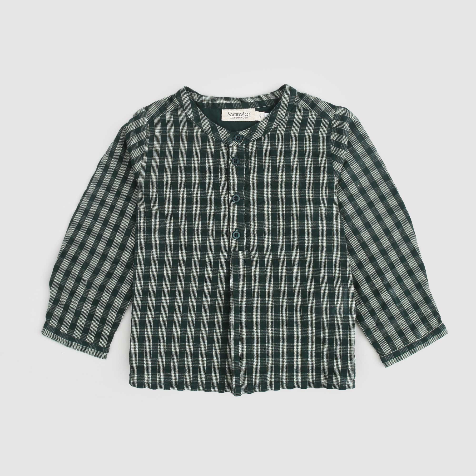 Camicia Verde A Quadri Firmata MAR MAR - annameglio.com abbigliamento moda