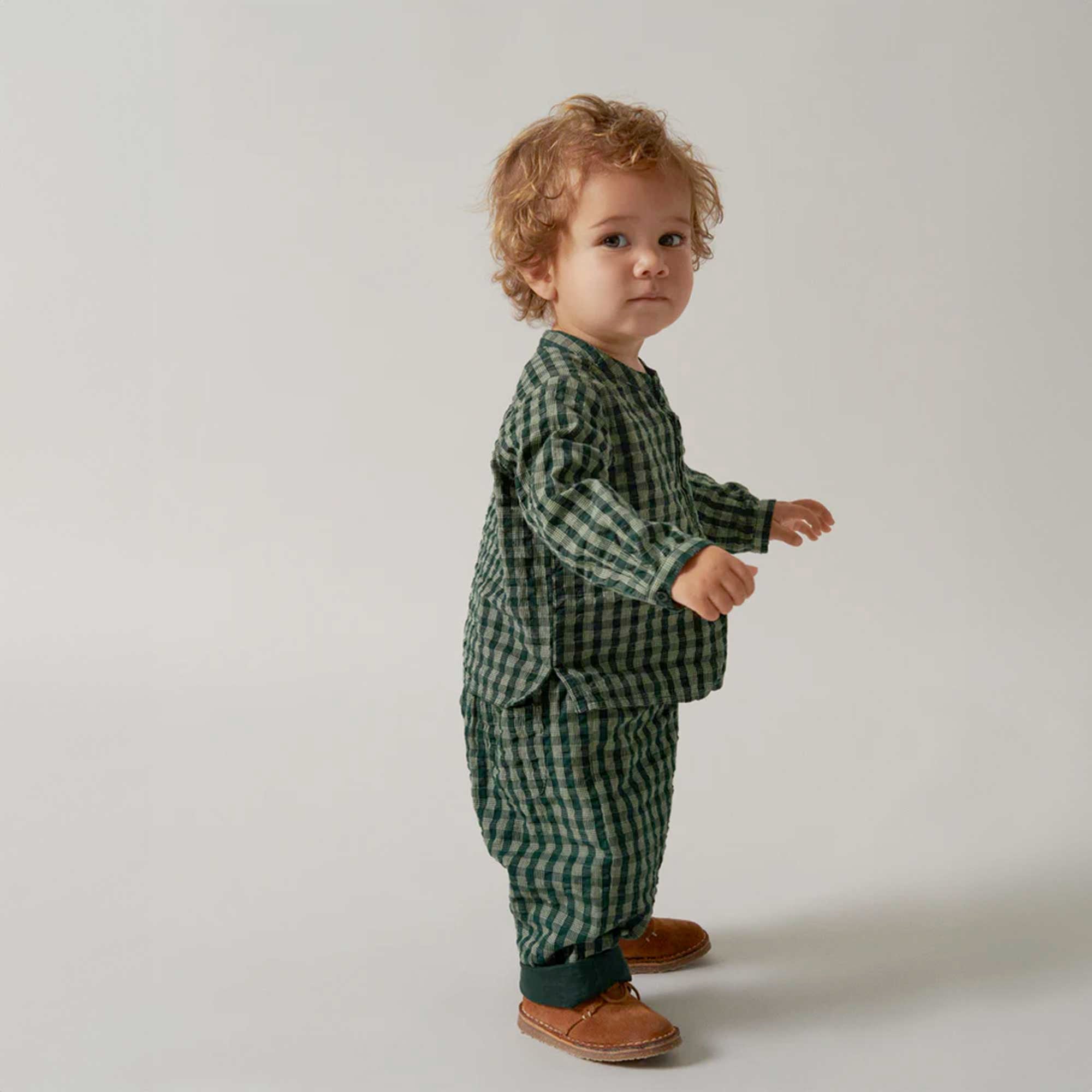 Camicia Verde A Quadri Firmata MAR MAR - annameglio.com abbigliamento moda