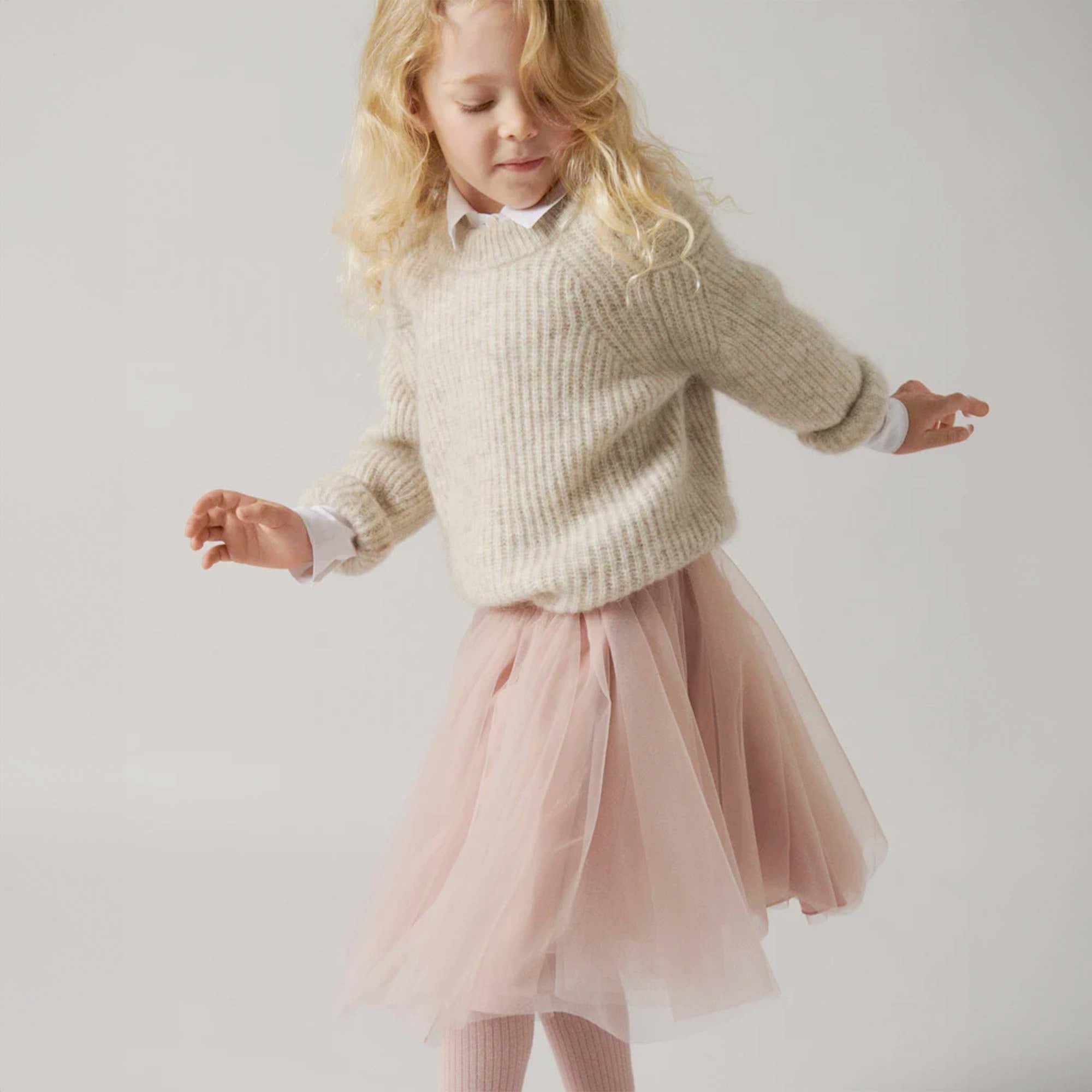 Gonna Rosa Cipria Firmata MAR MAR - annameglio.com abbigliamento moda