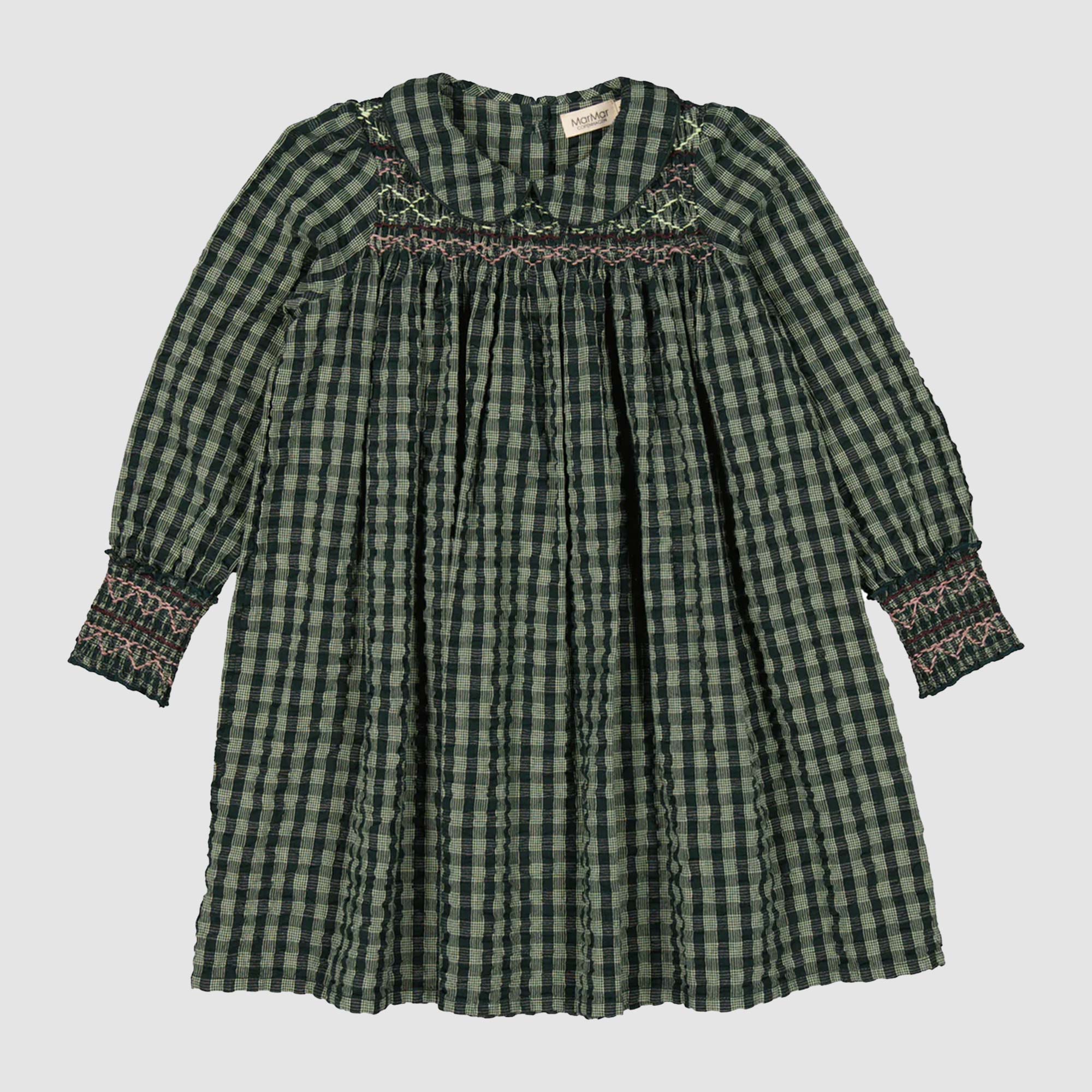 Abito Verde in Cotone Firmato MAR MAR - annameglio.com abbigliamento moda