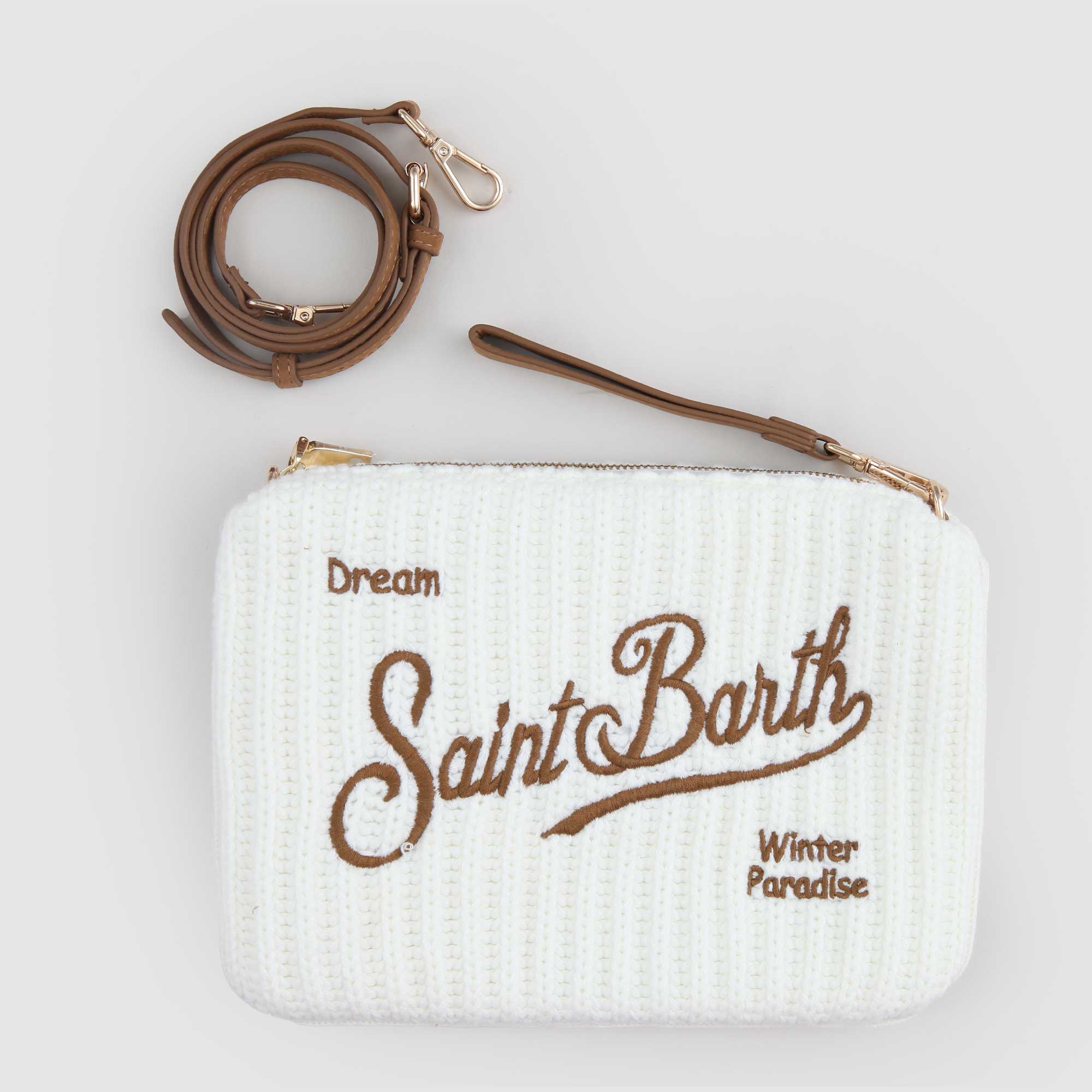 Pouch Parisienne In Tricot - annameglio.com abbigliamento moda