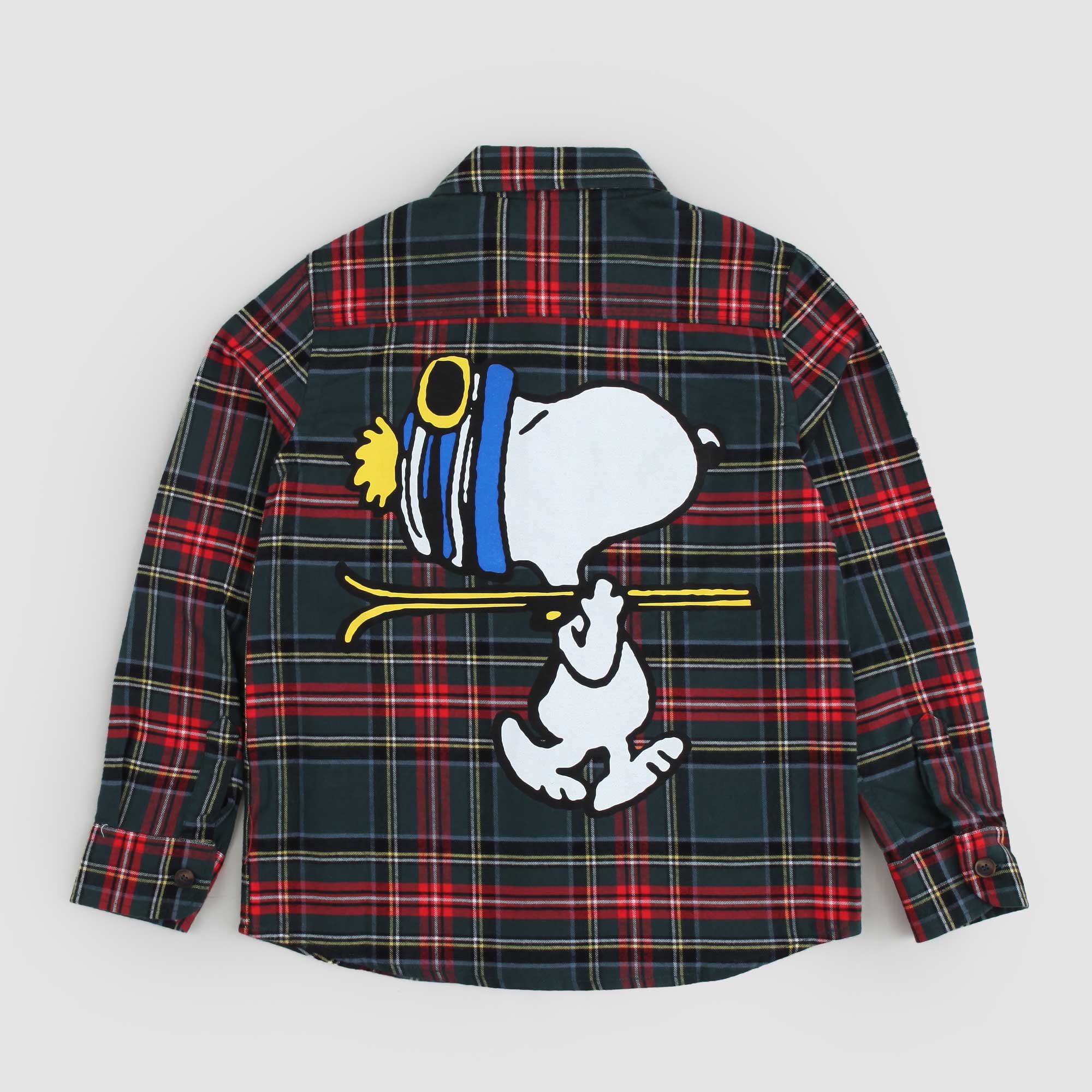 Camicia Tartan con Ricamo Mc2 Saint Barth - annameglio.com abbigliamento moda