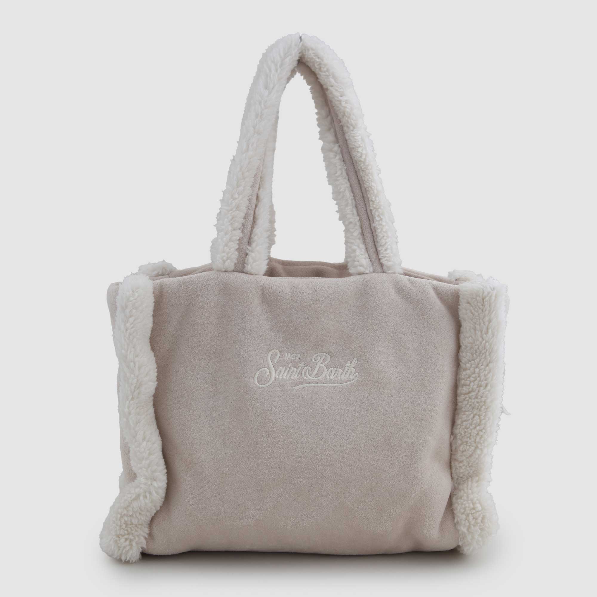 Soft Bag Shearling Firmata MC2 Saint Barth - annameglio.com abbigliamento moda