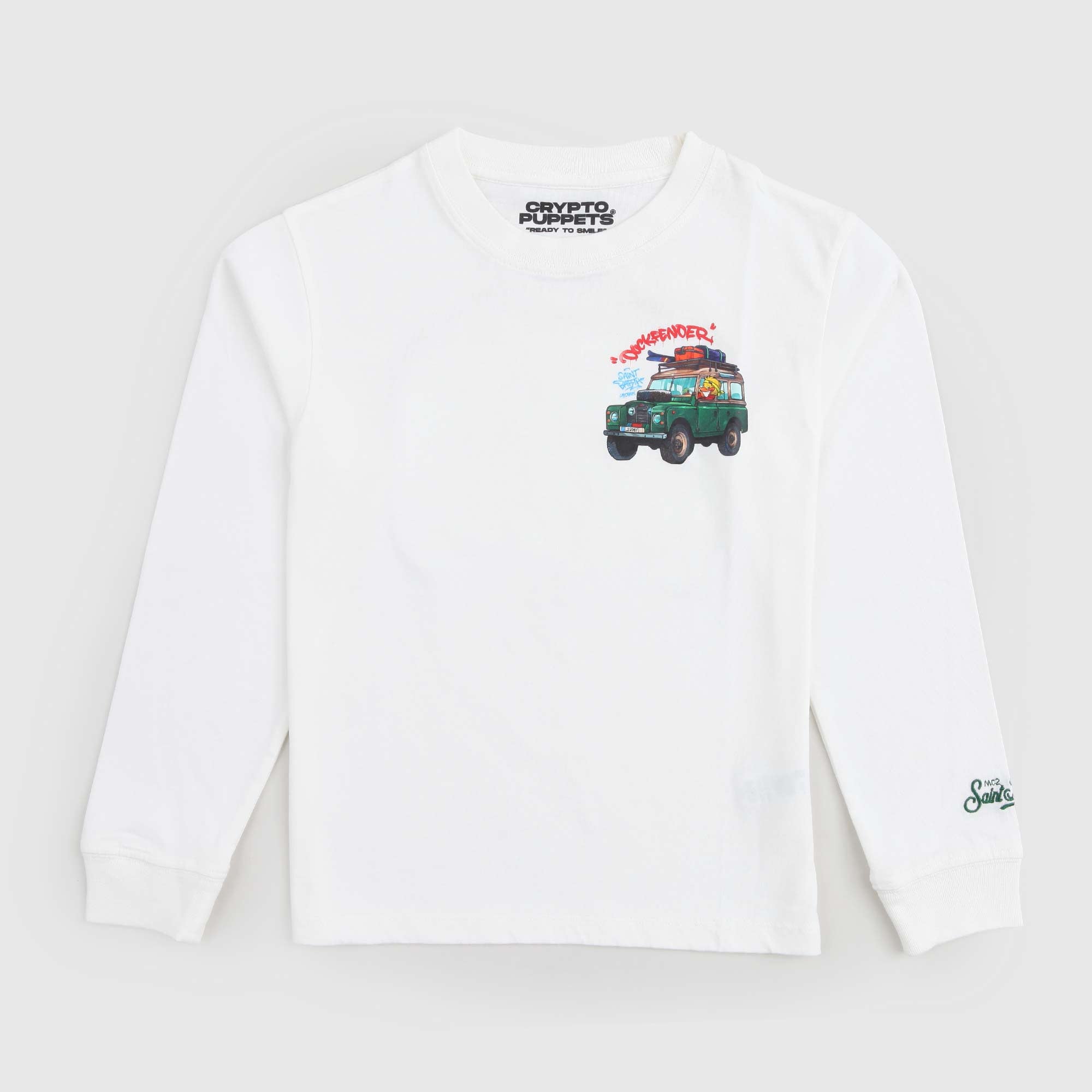 T-shirt manica lunga color latte ST. BARTH - annameglio.com abbigliamento moda