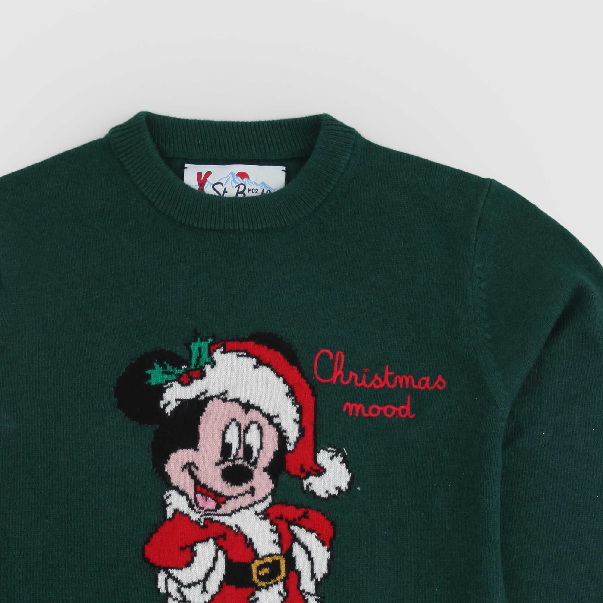 Maglioncino Colore Verde Firmato MC2 SAINT BARTH - annameglio.com abbigliamento moda